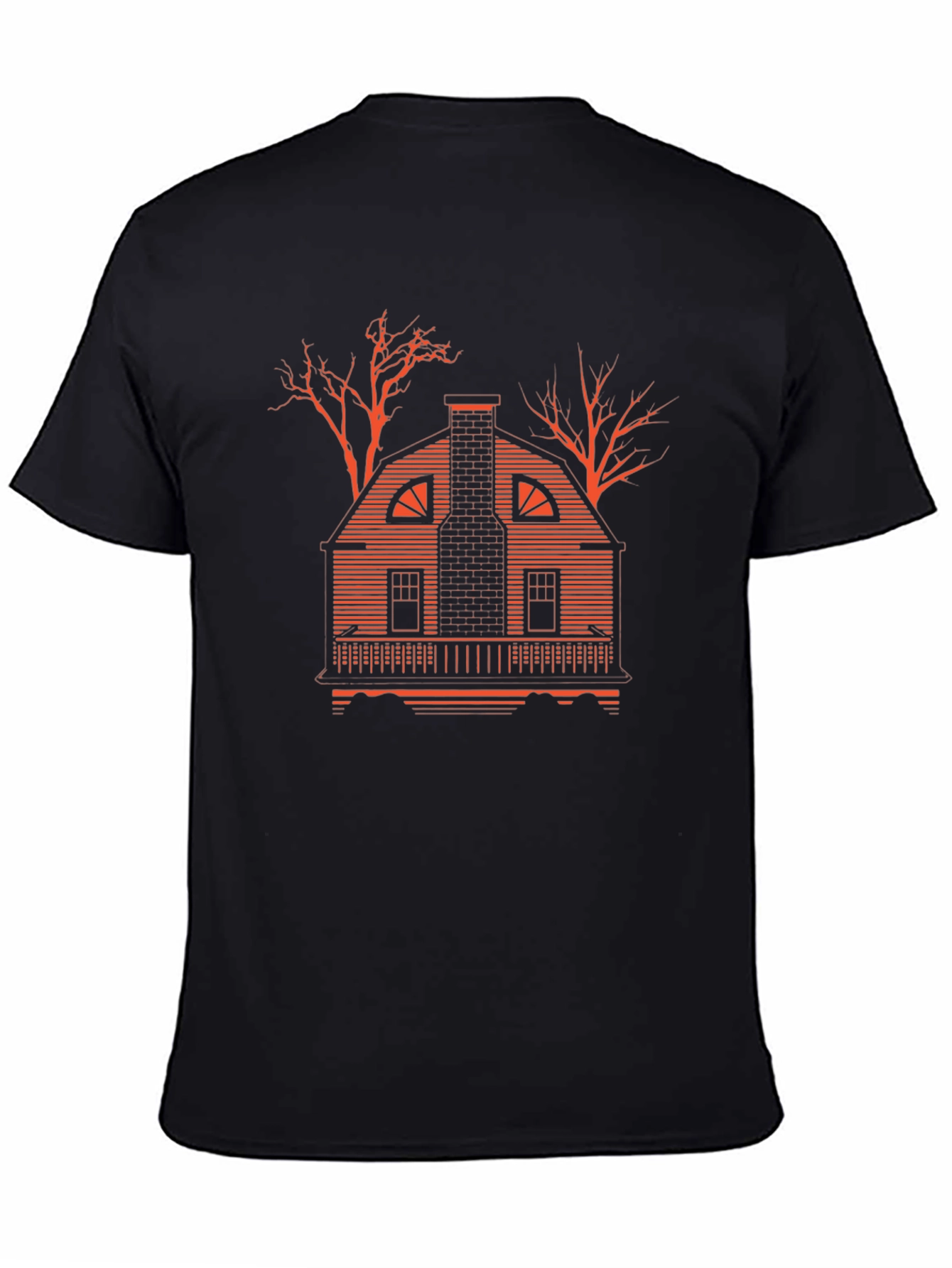 Amityville House Black T-Shirt