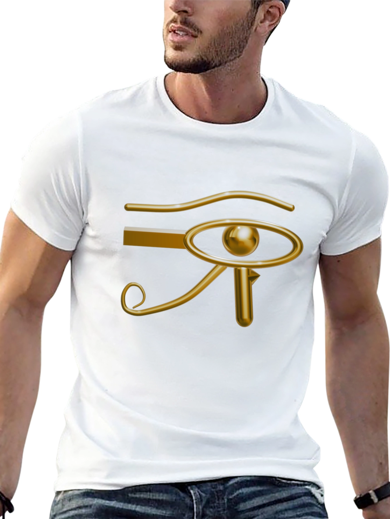 Eye of Horus Graphic Tee - Black T-Shirt