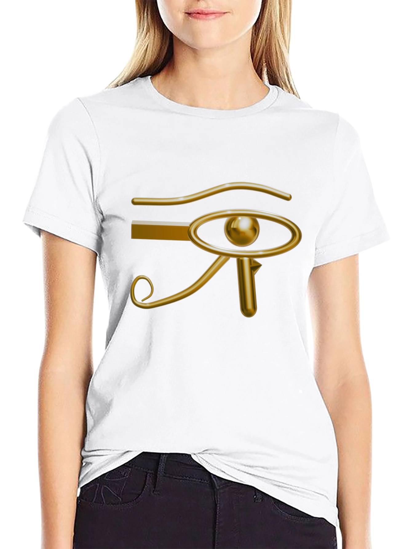 Eye of Horus Graphic Tee - Black T-Shirt