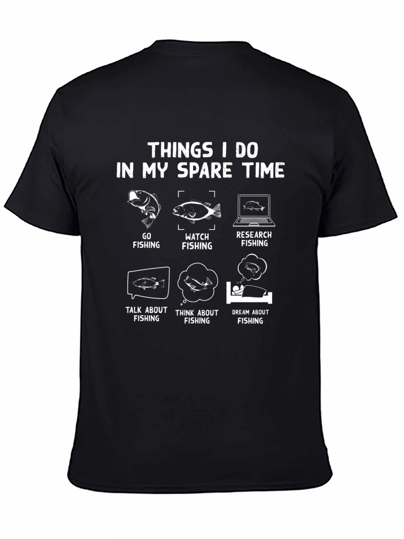 Fishing Spare Time Hobby T-Shirt
