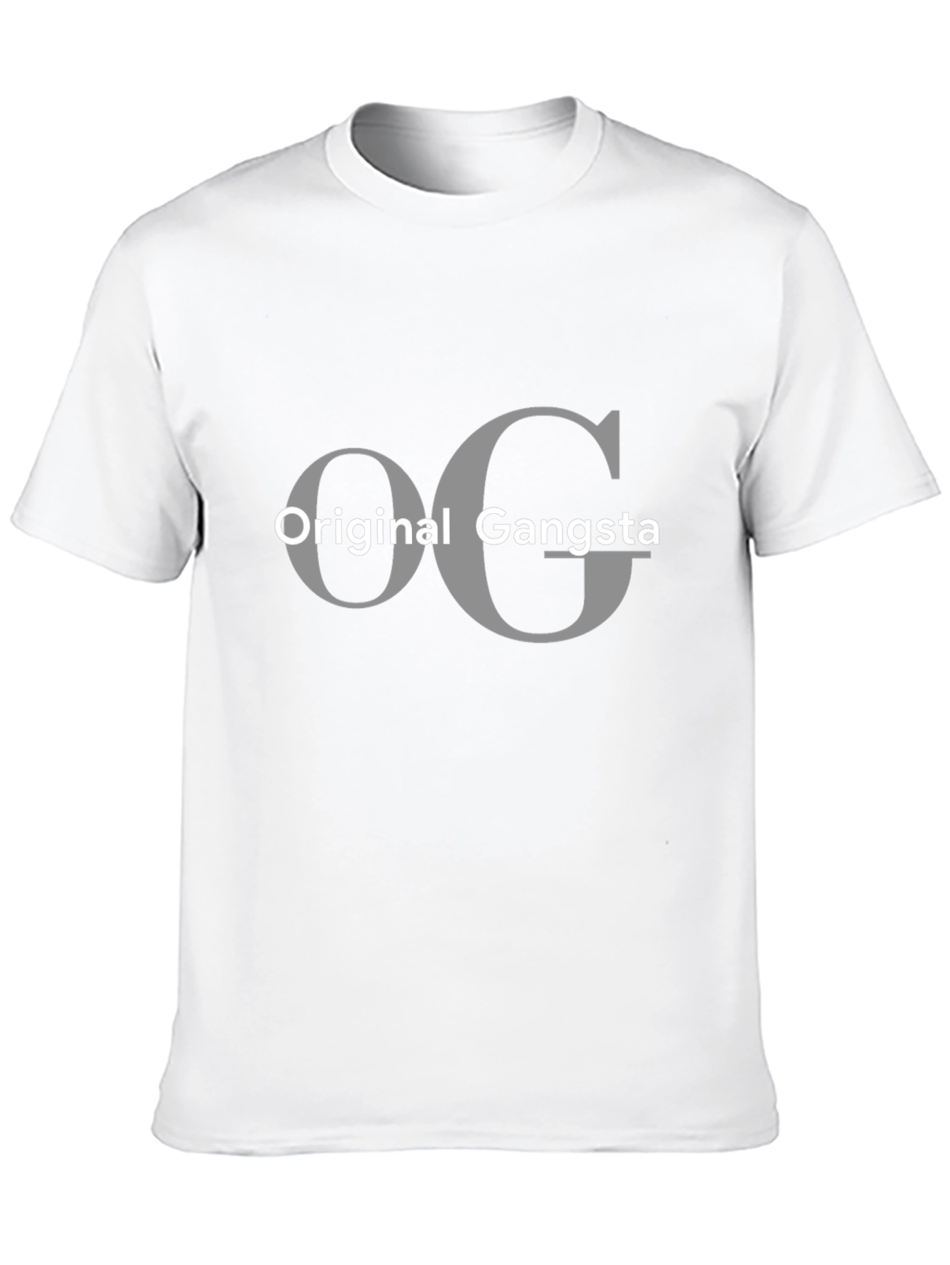 Original Gangsta Black Tee - Classic Streetwear