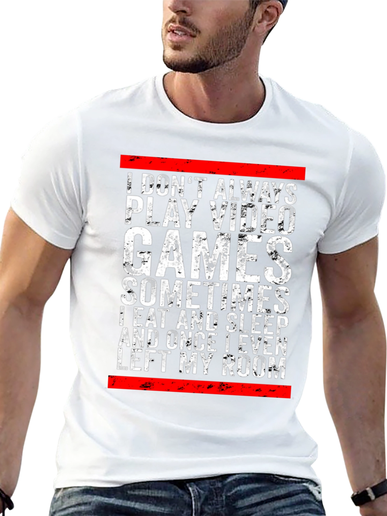 Gamer Graphic Tee: I Dont Always Play Video Games
