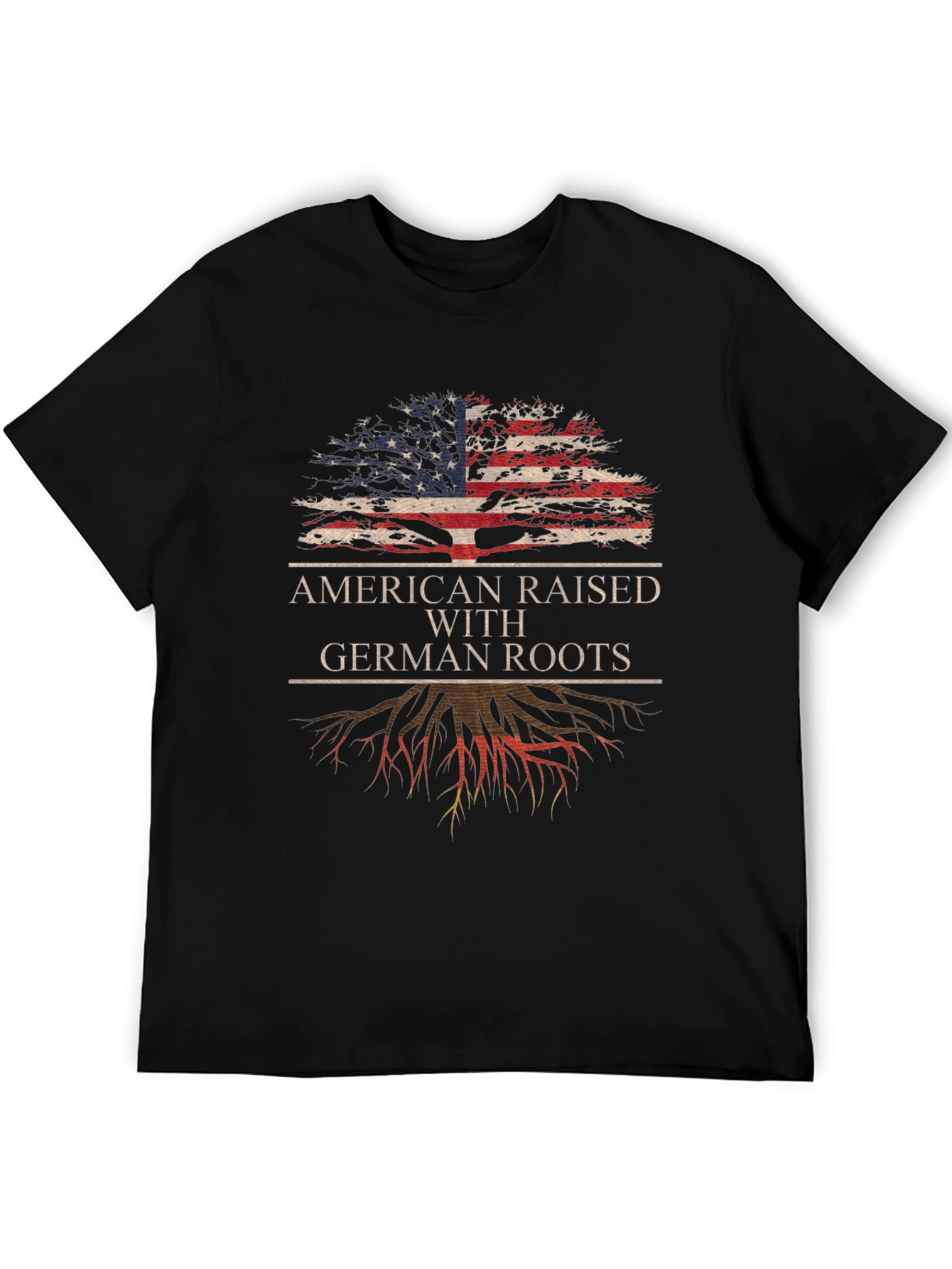 American Raised With German Roots T-Shirt