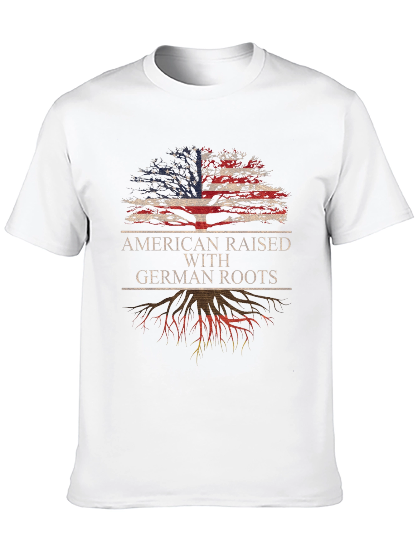 American Raised With German Roots T-Shirt