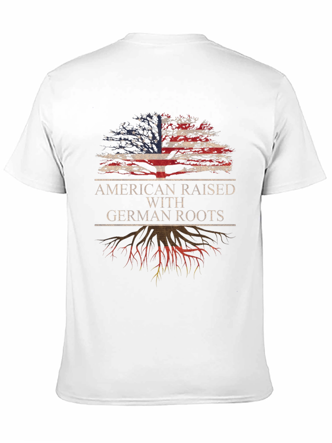 American Raised With German Roots T-Shirt