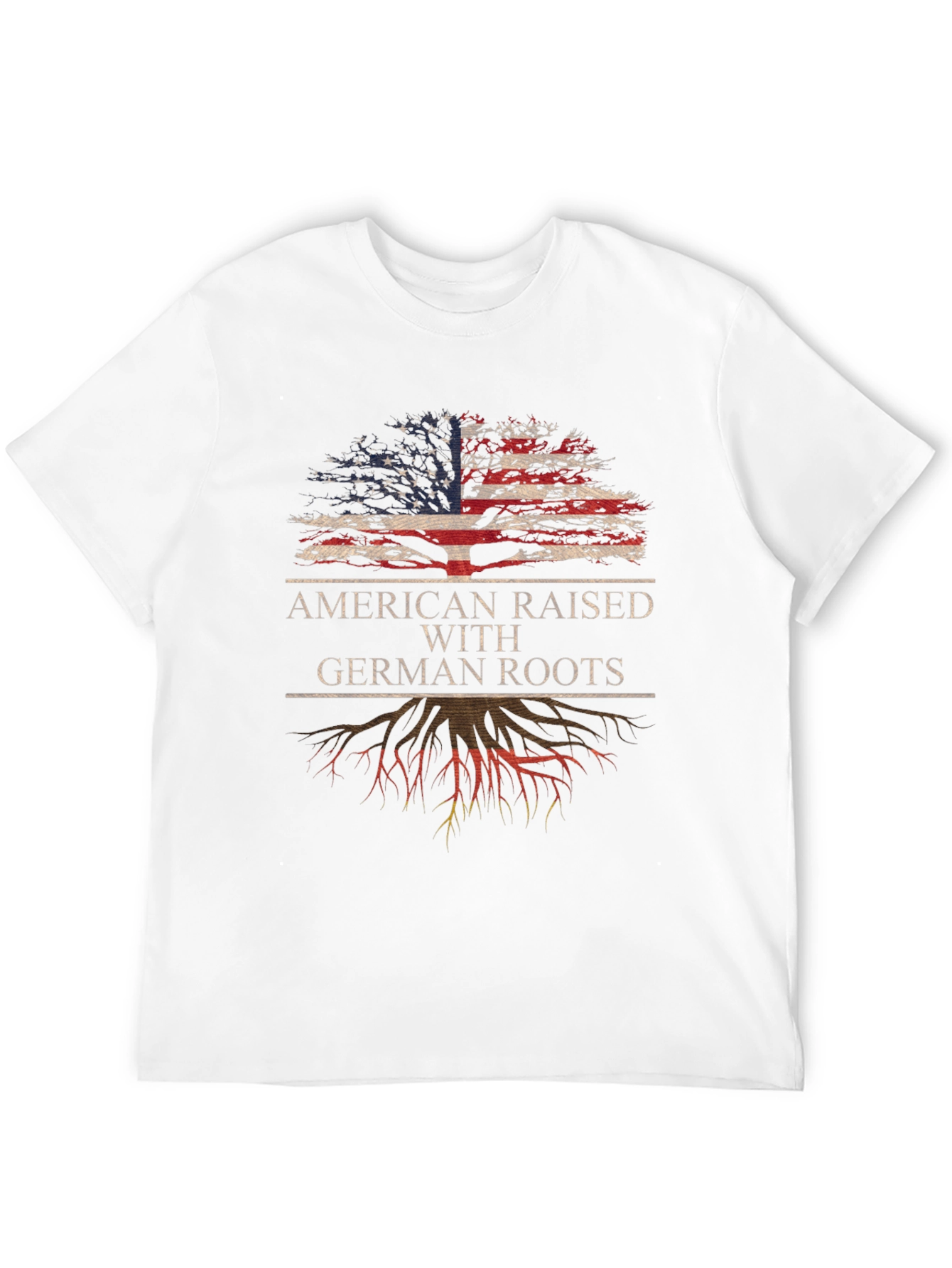 American Raised With German Roots T-Shirt