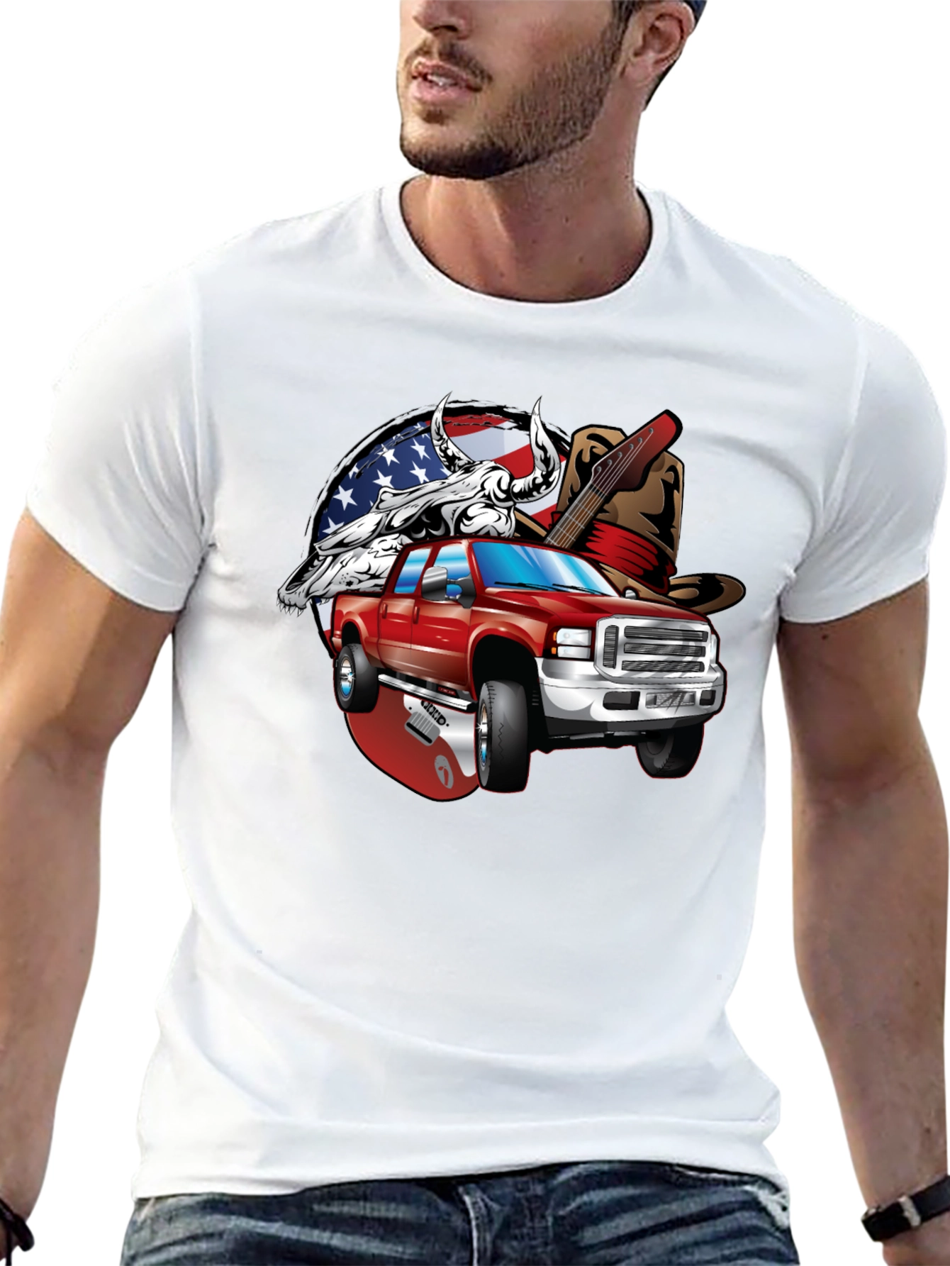 American Truck Graphic Tee