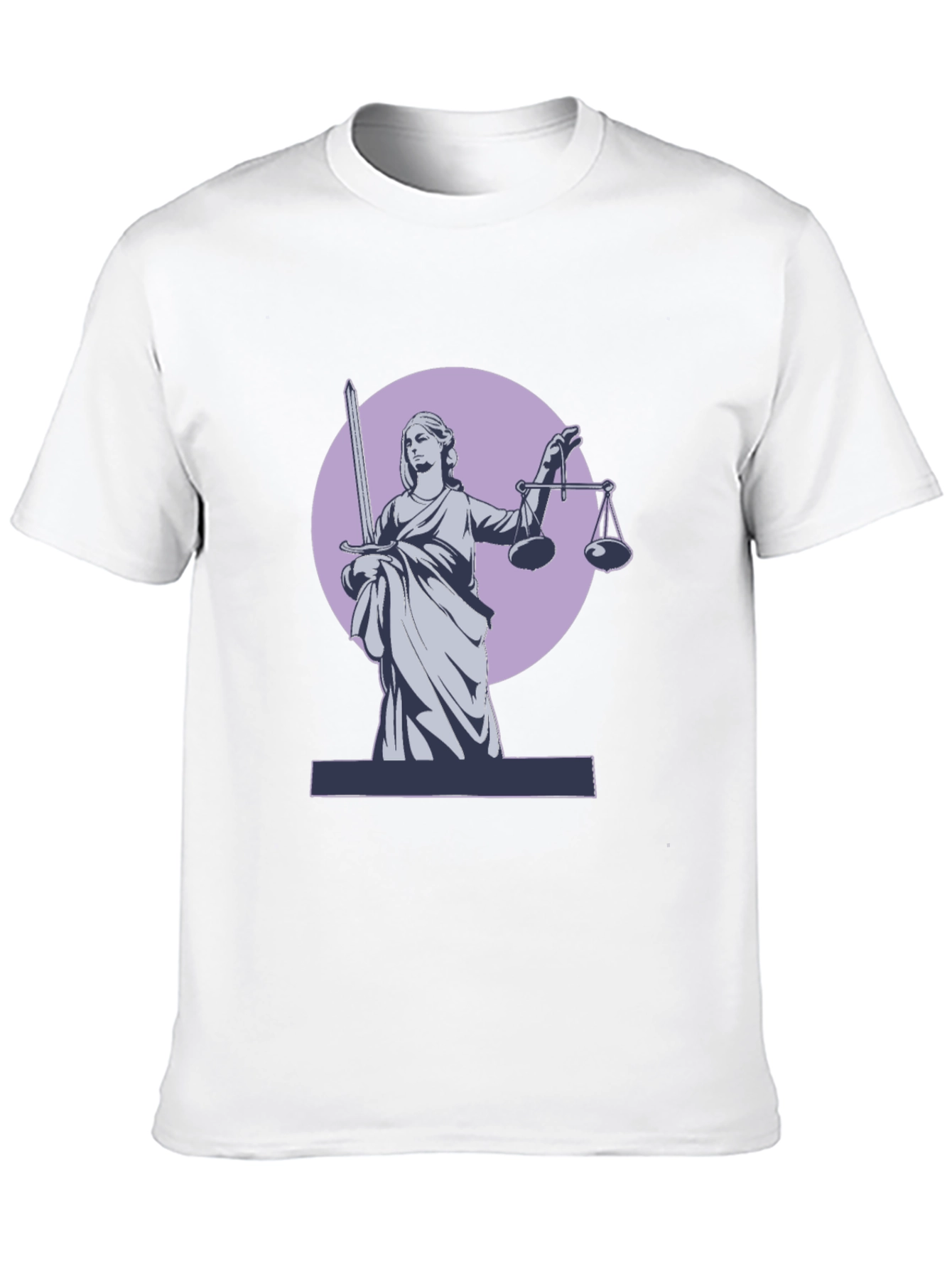 Justice Scale T-Shirt - Law and Order Tee