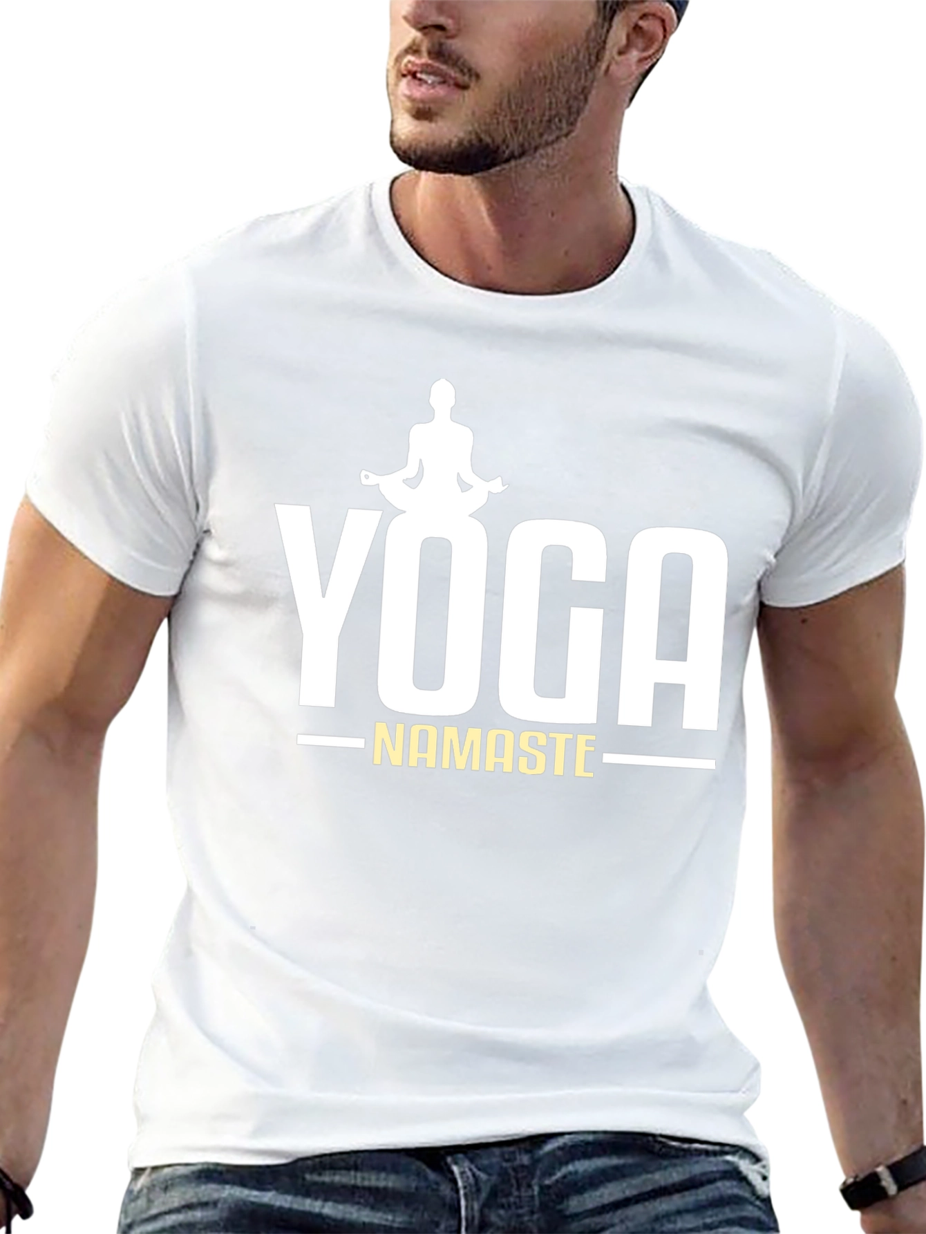 Yoga Namaste Graphic Tee - Meditation Zen Shirt