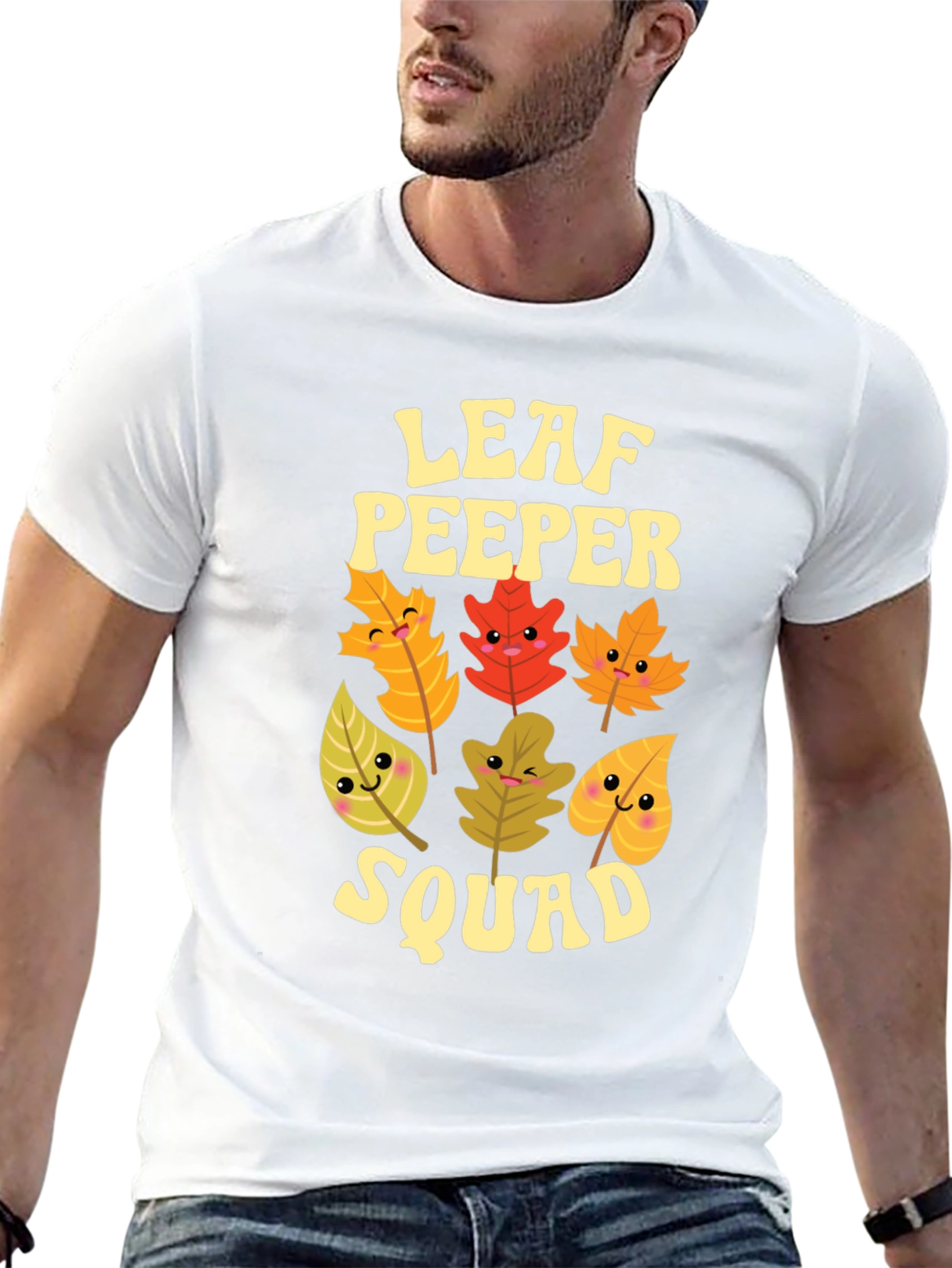 Leaf Peeper Squad Graphic Tee - Fall Fun