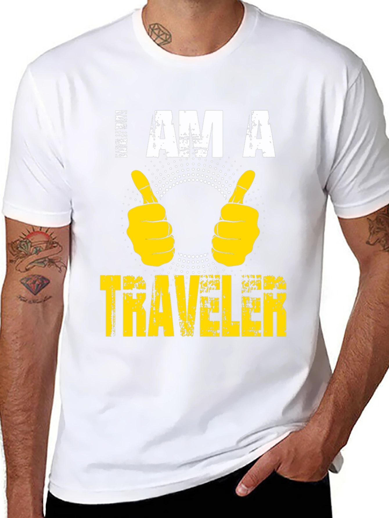 I Am A Traveler Graphic T-Shirt