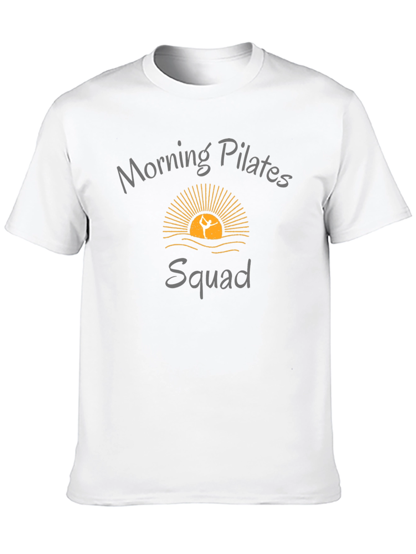 Pilates Squad Graphic Tee - Black