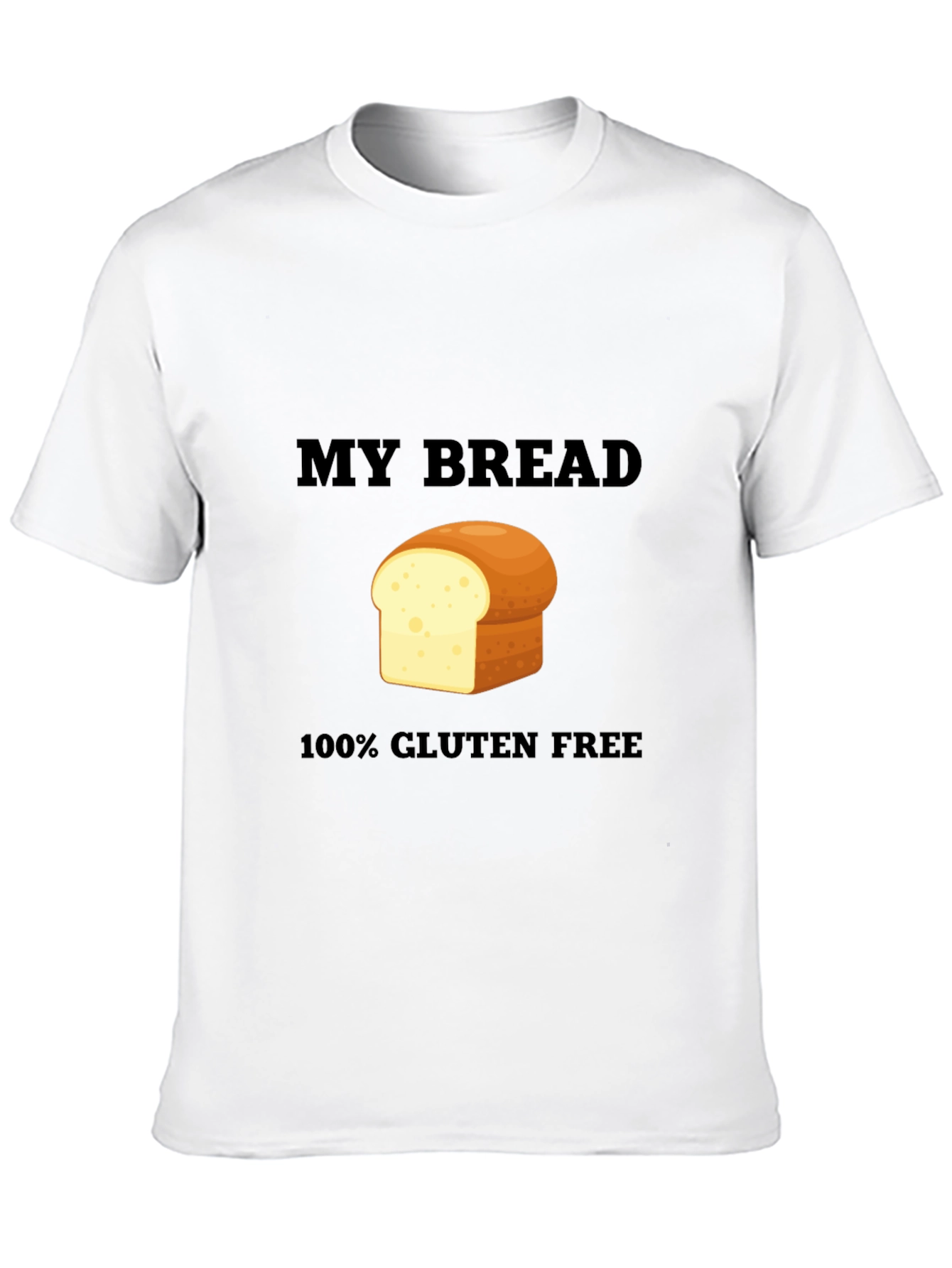Gluten-Free Bread T-Shirt - Novelty Graphic Tee