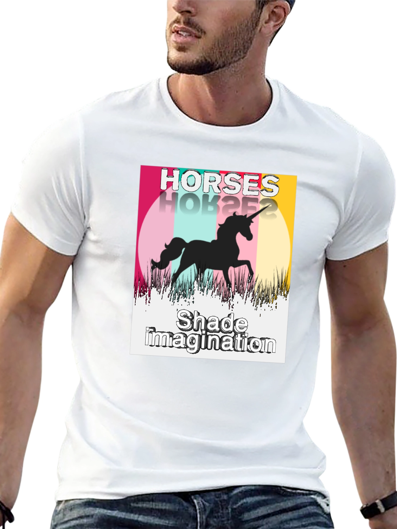 Unicorn Horses Imagination T-Shirt