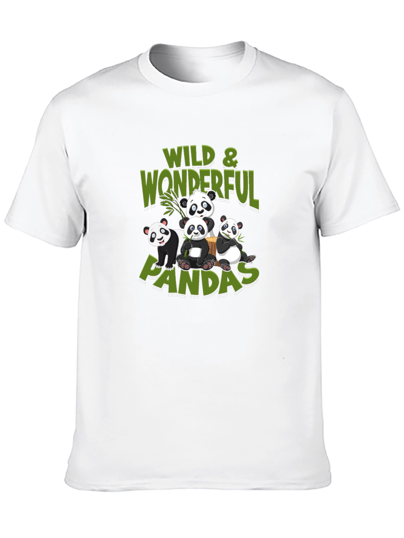 Wild & Wonderful Pandas Graphic Tee