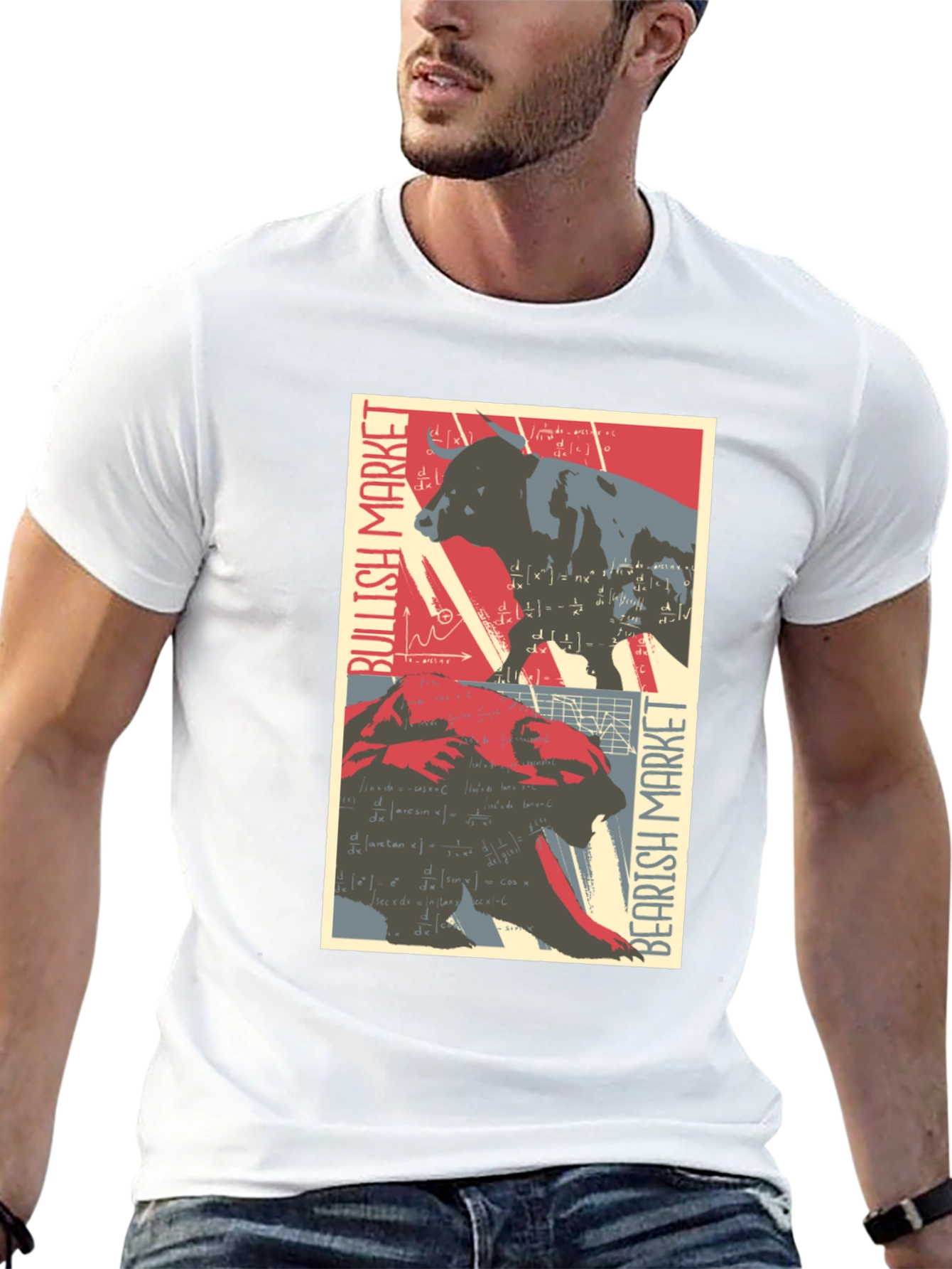 Bull & Bear Market Graphic Tee