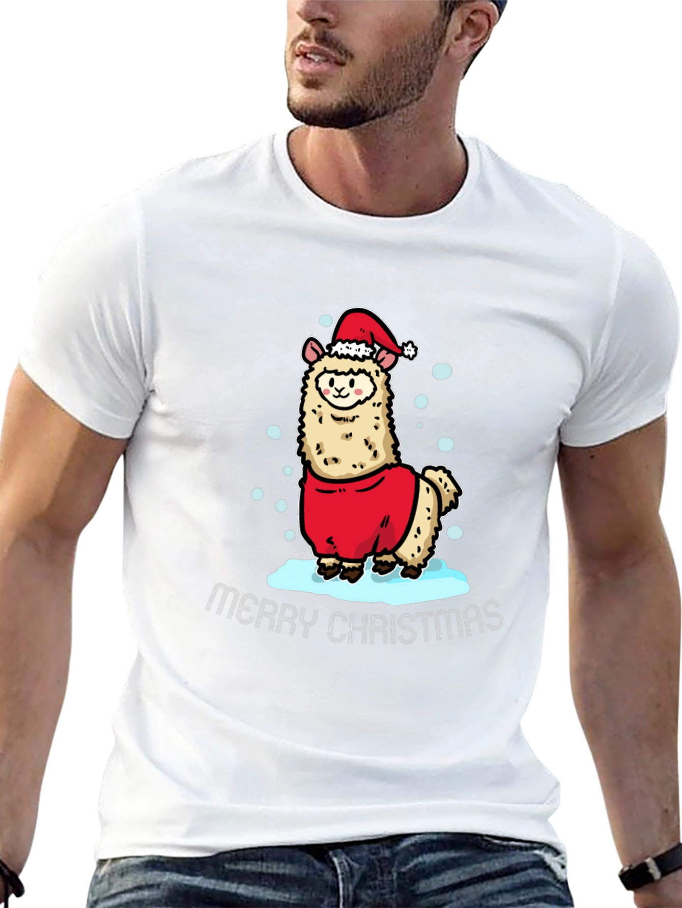 Christmas Llama T-Shirt