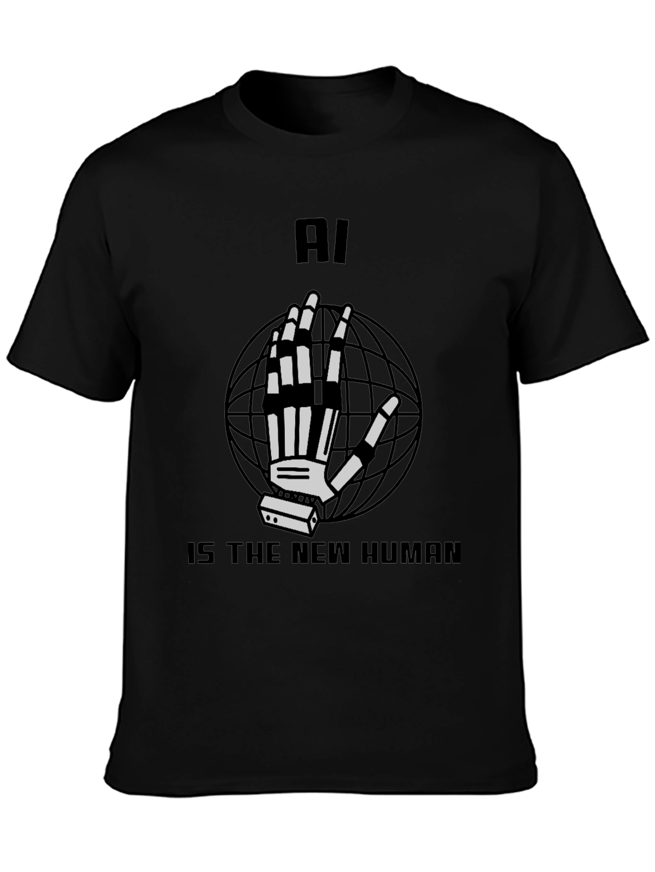 AI is the New Human Graphic T-Shirt