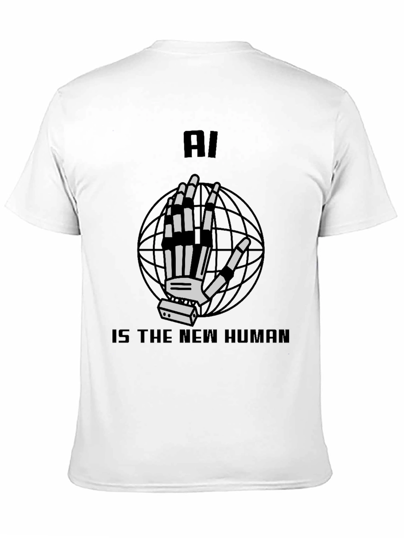AI is the New Human Graphic T-Shirt