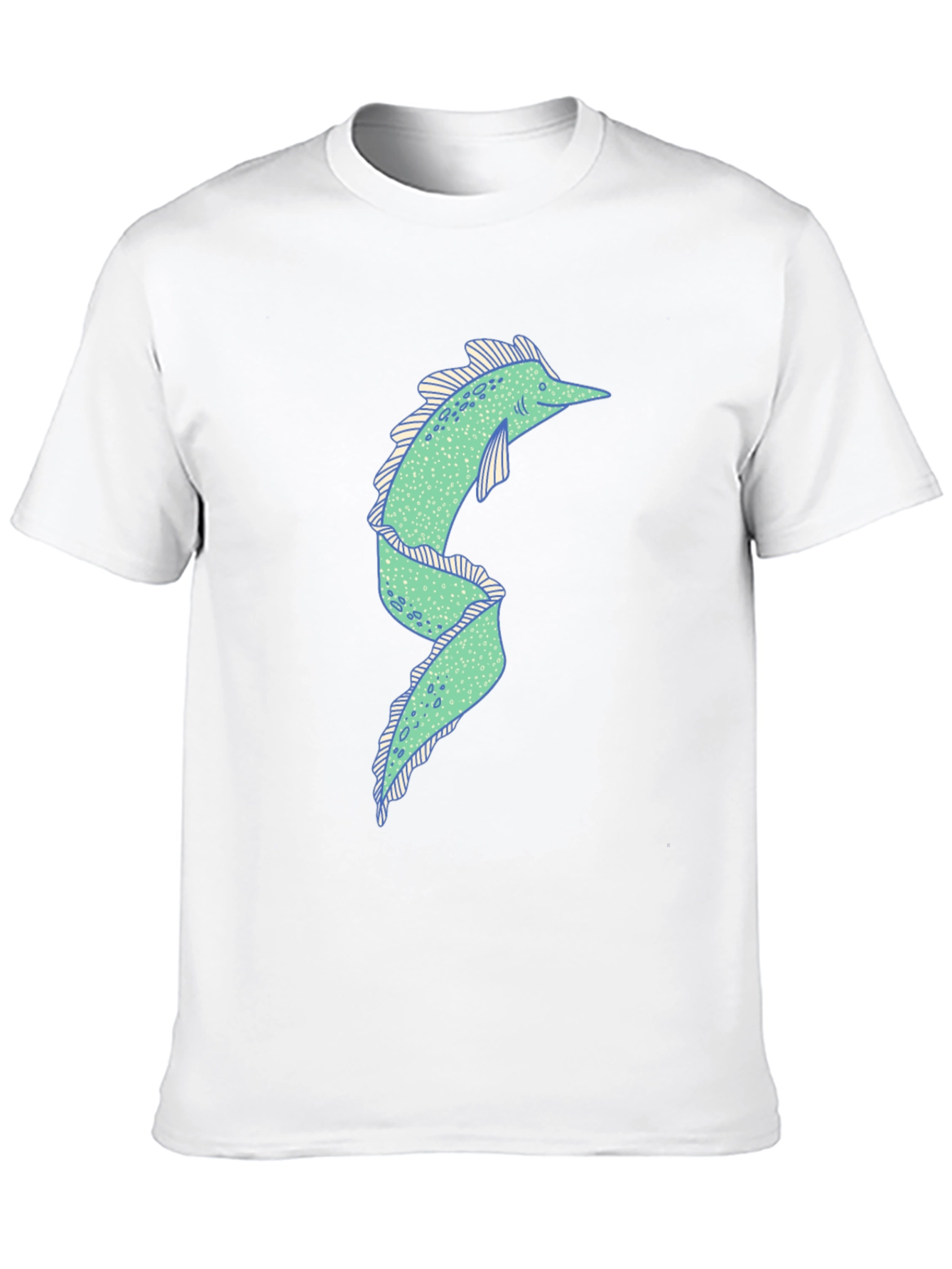 Eel Graphic Tee - Quirky Black T-Shirt