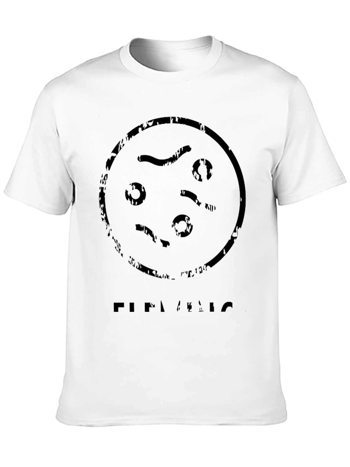Black Circle Design Tee