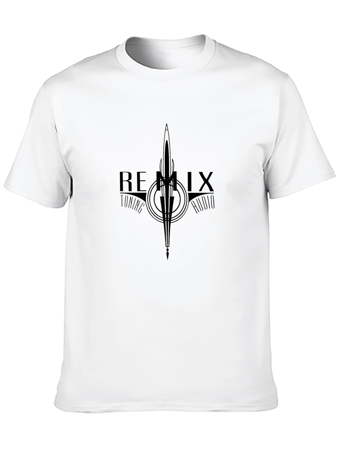 Remix Tuning Audio Black Graphic Tee