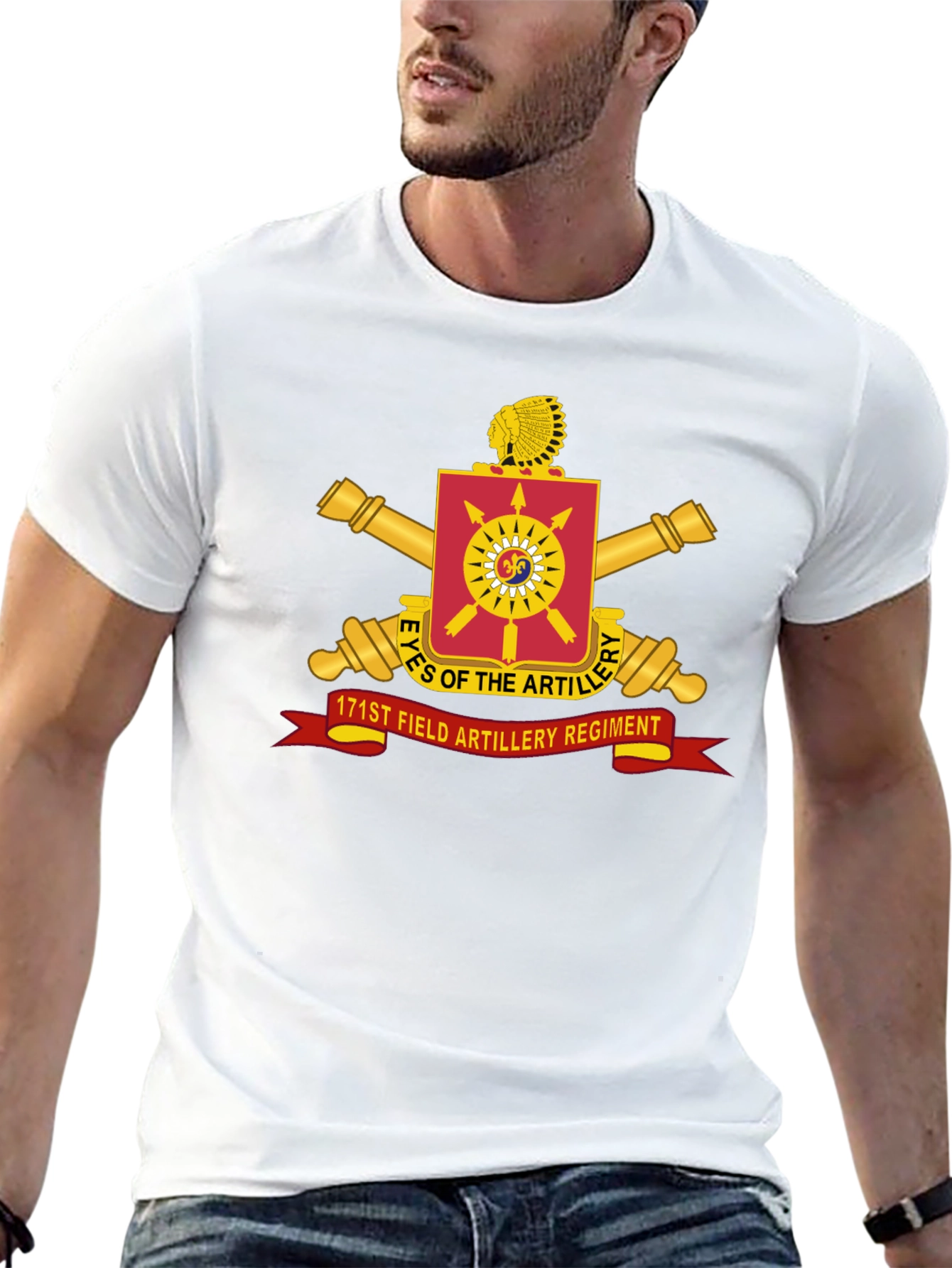 171st Field Artillery Regiment Black T-Shirt