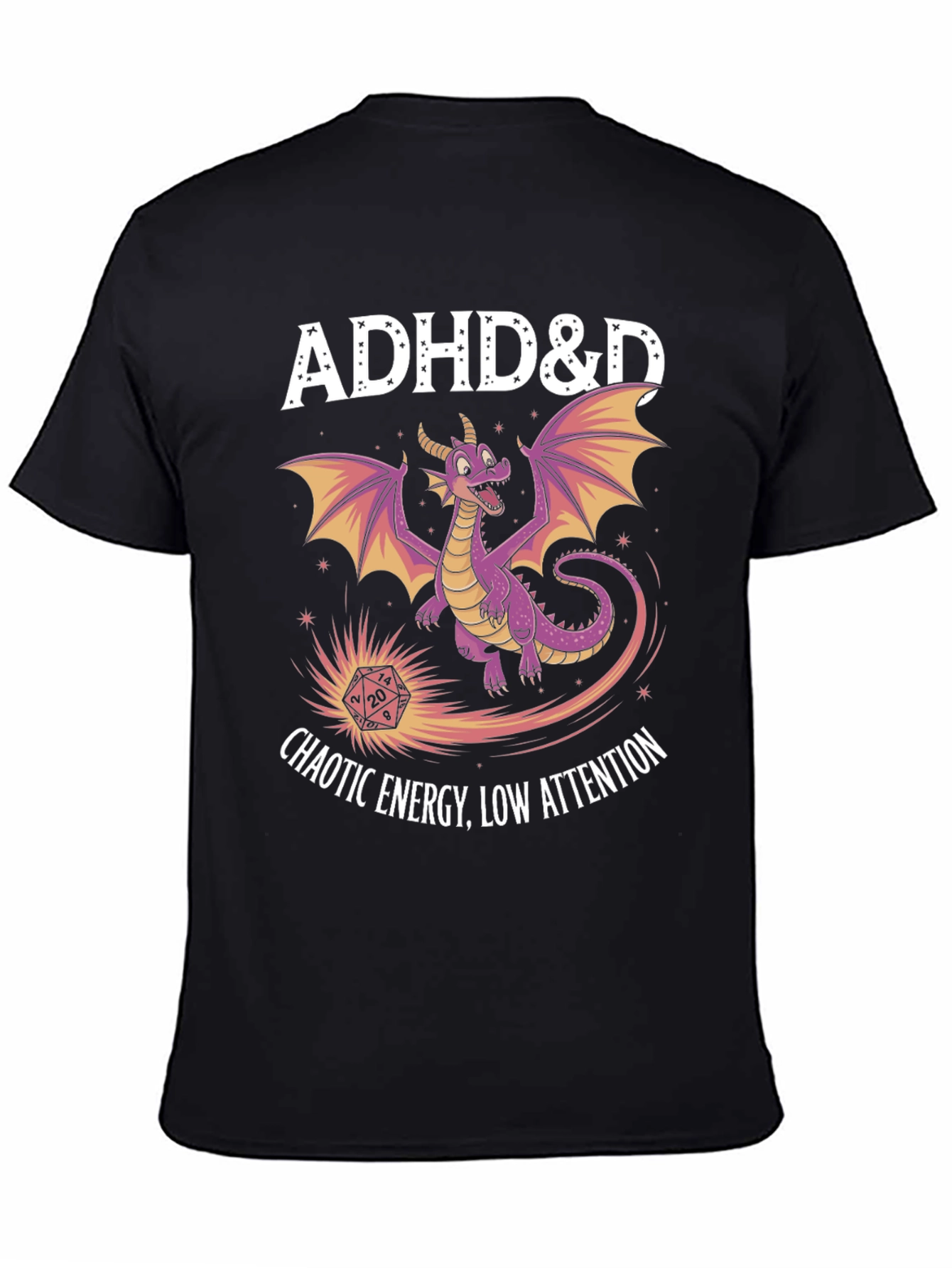 ADHD&D Chaotic Energy T-Shirt