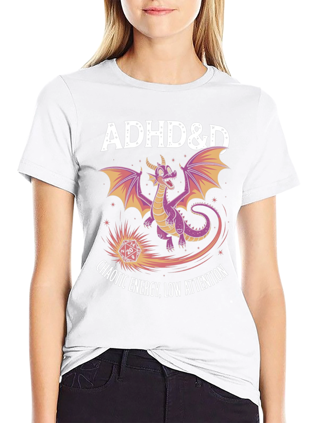 ADHD&D Chaotic Energy T-Shirt