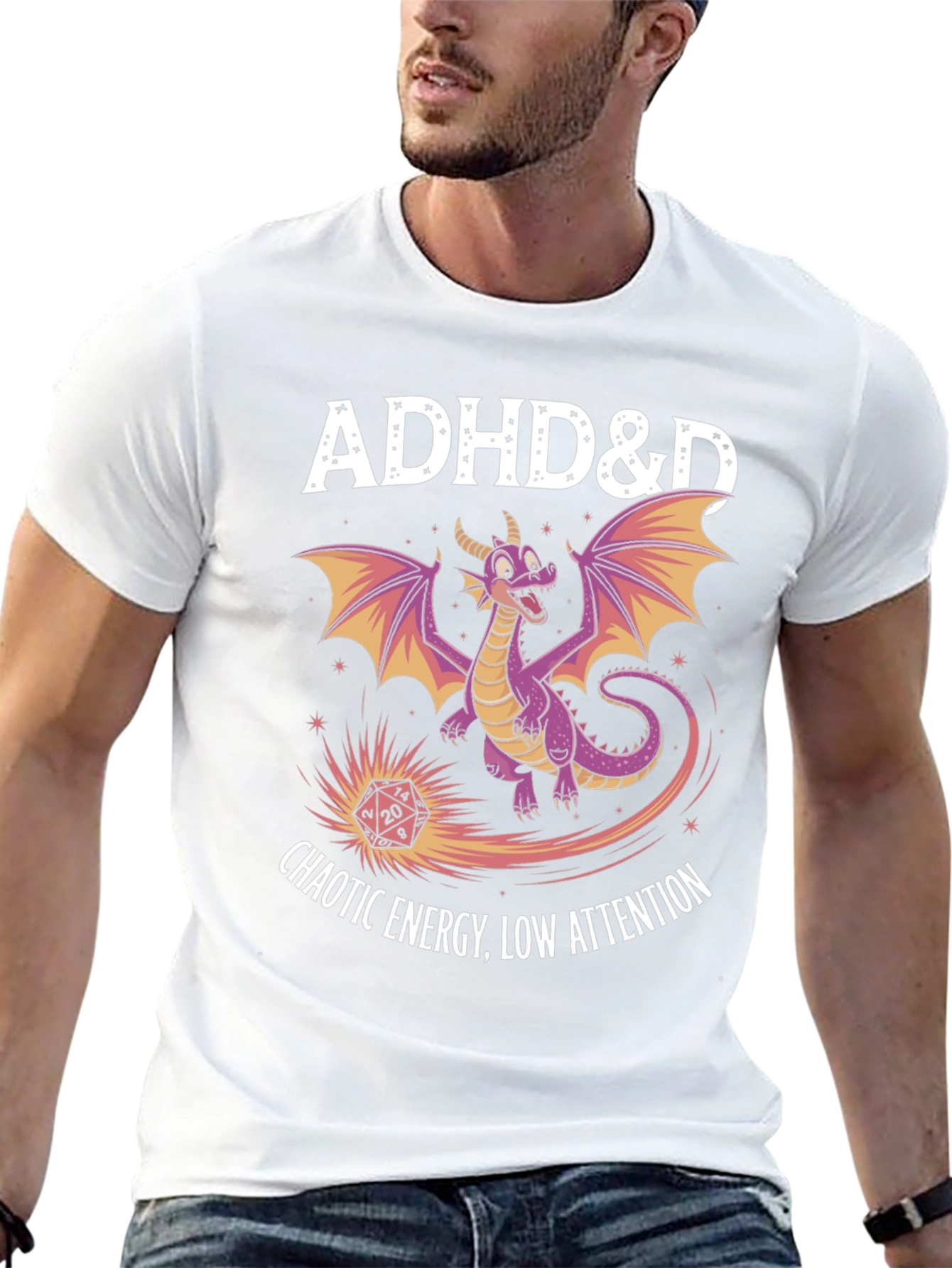 ADHD&D Chaotic Energy T-Shirt
