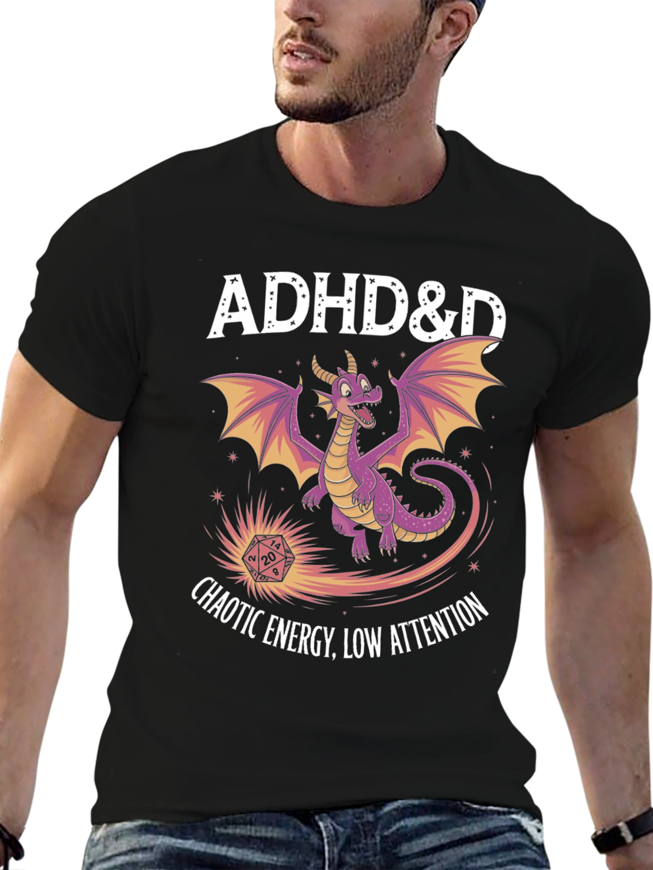 ADHD&D Chaotic Energy T-Shirt