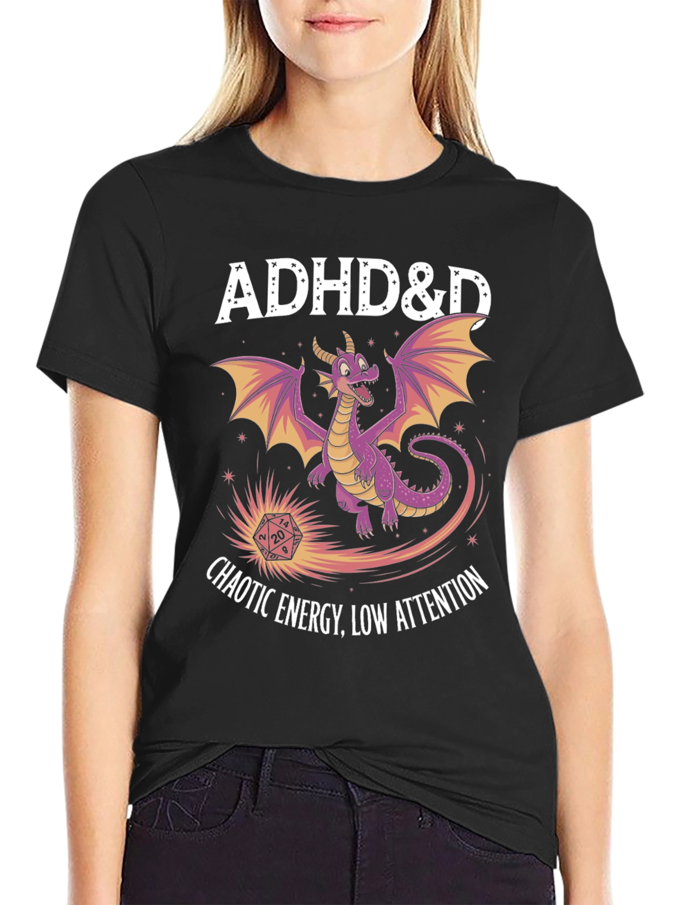ADHD&D Chaotic Energy T-Shirt
