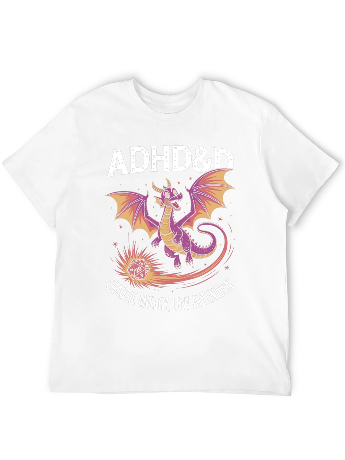 ADHD&D Chaotic Energy T-Shirt