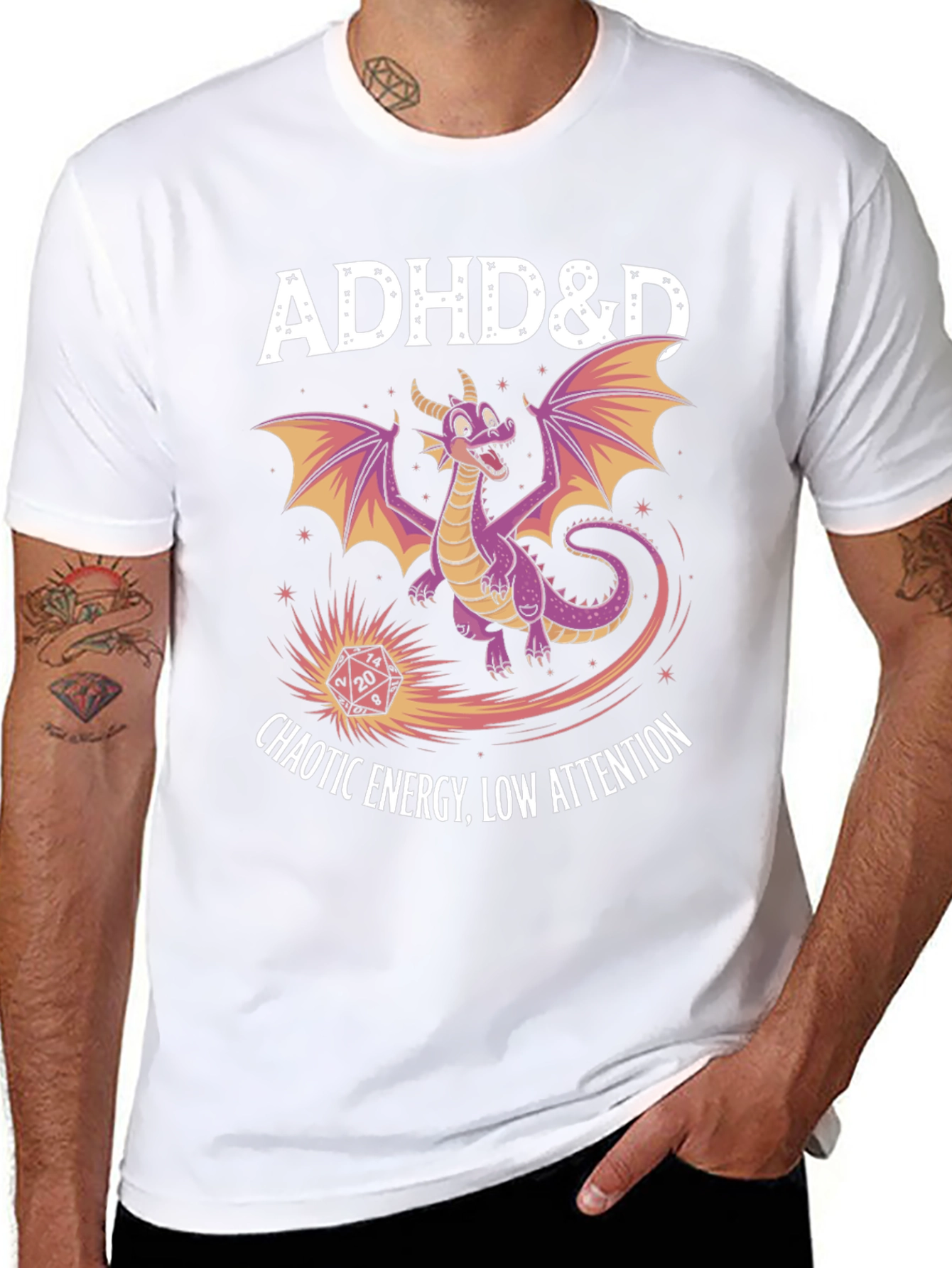 ADHD&D Chaotic Energy T-Shirt
