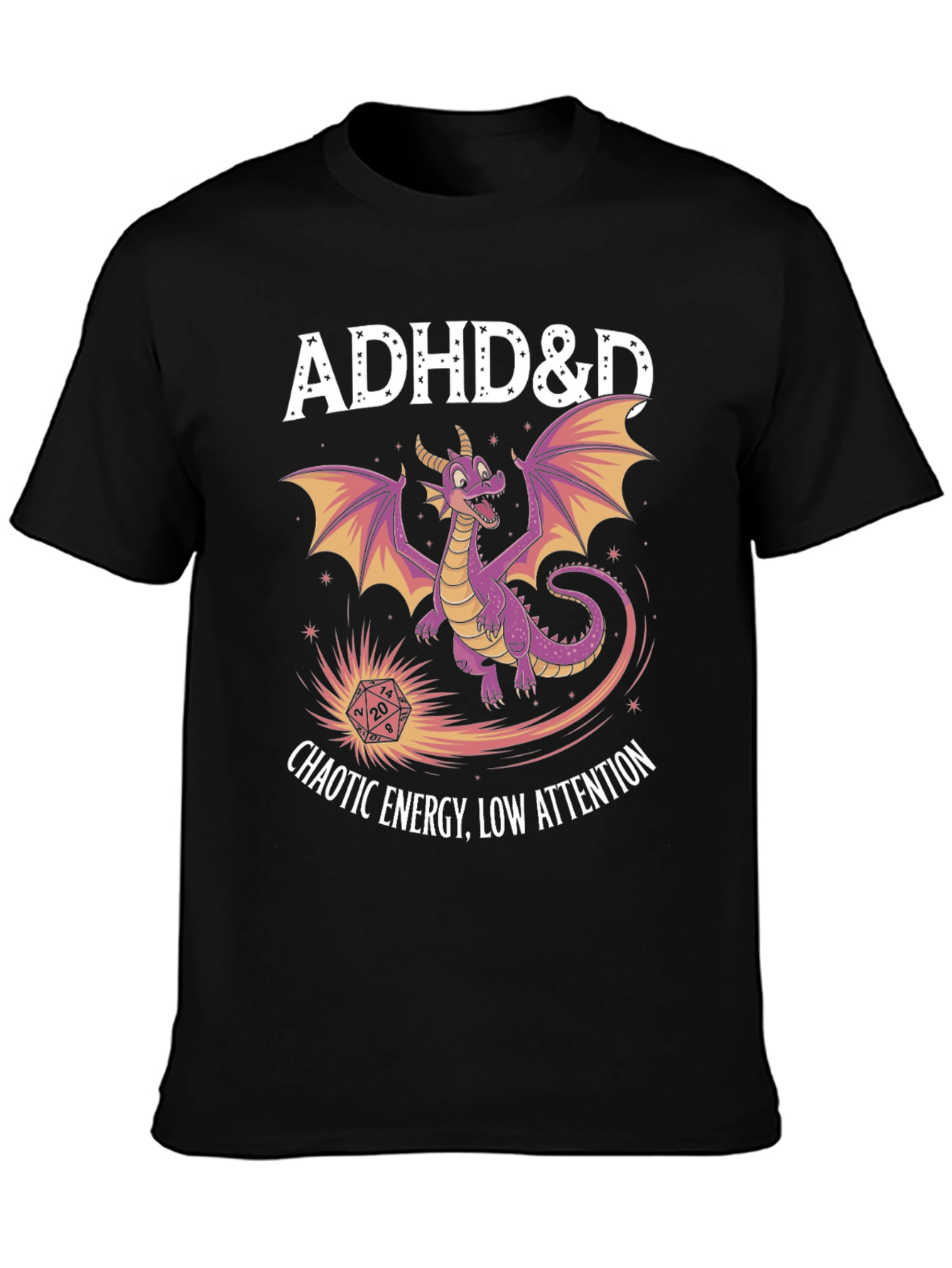 ADHD&D Chaotic Energy T-Shirt