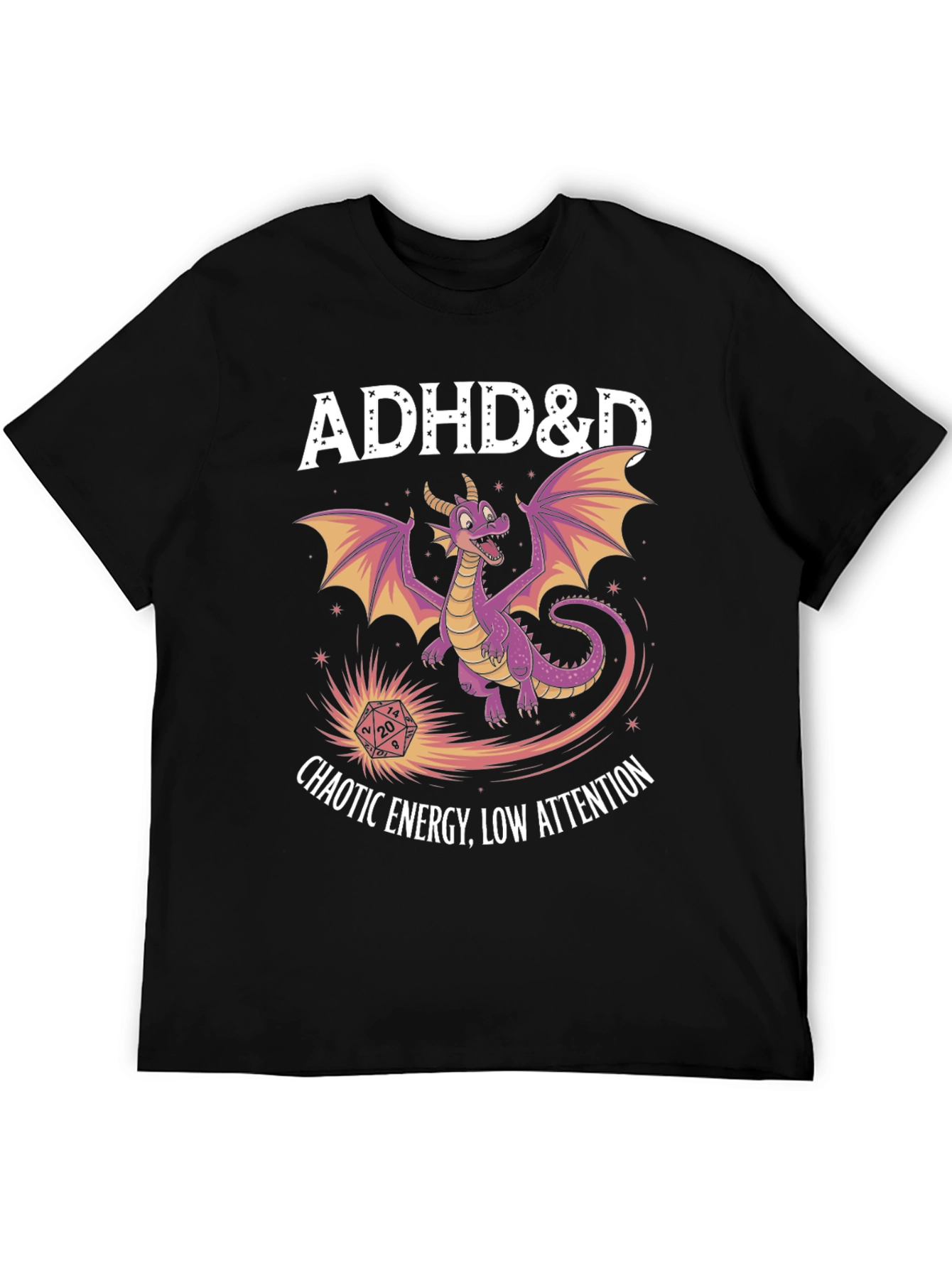 ADHD&D Chaotic Energy T-Shirt