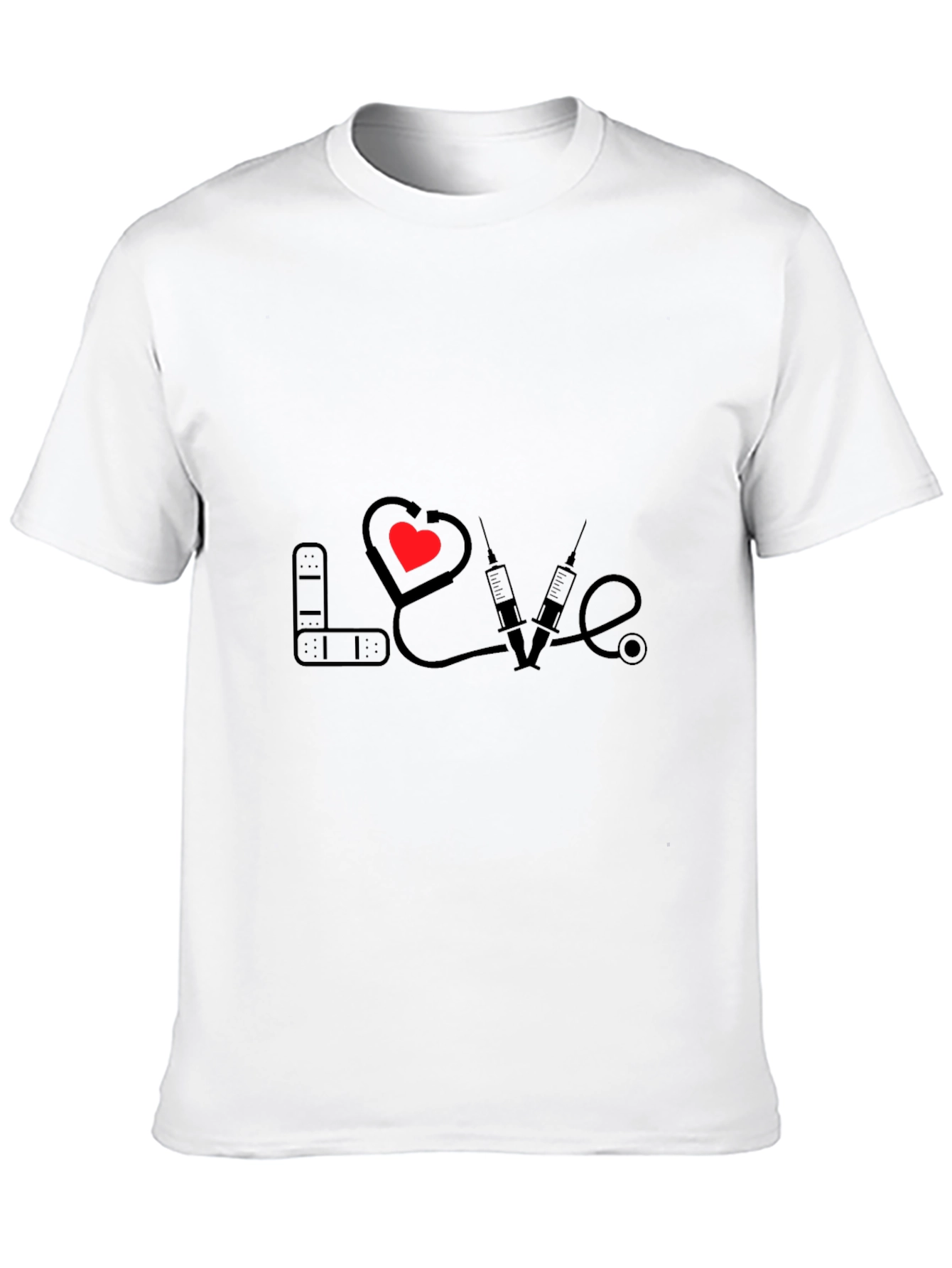 Love Medicine Graphic Tee - Nurse/Doctor Gift T-Shirt