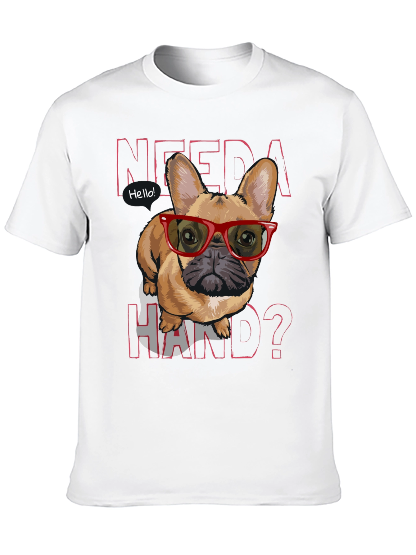 Need a Hand? Bulldog Tee