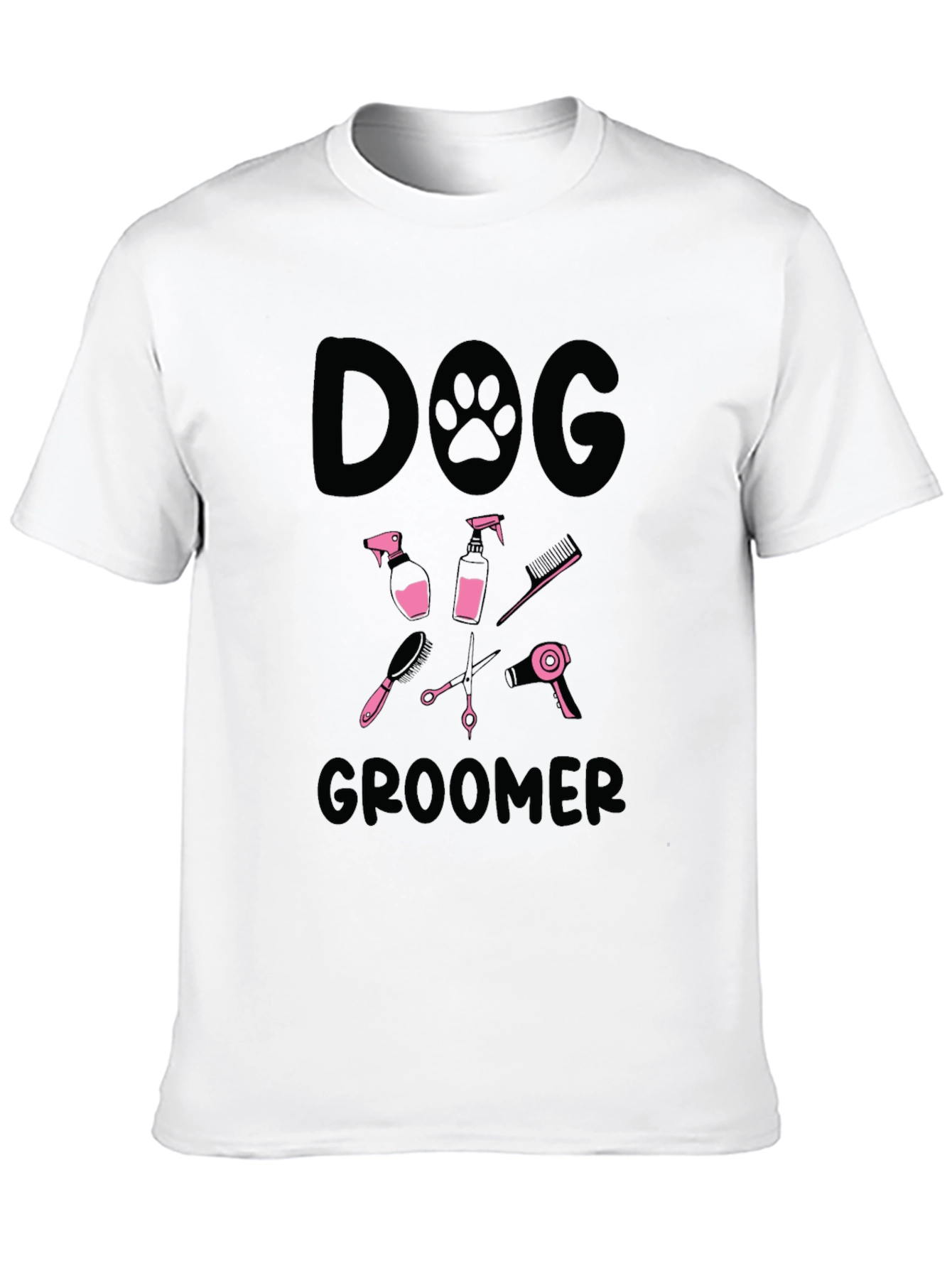 Dog Groomer Graphic T-Shirt