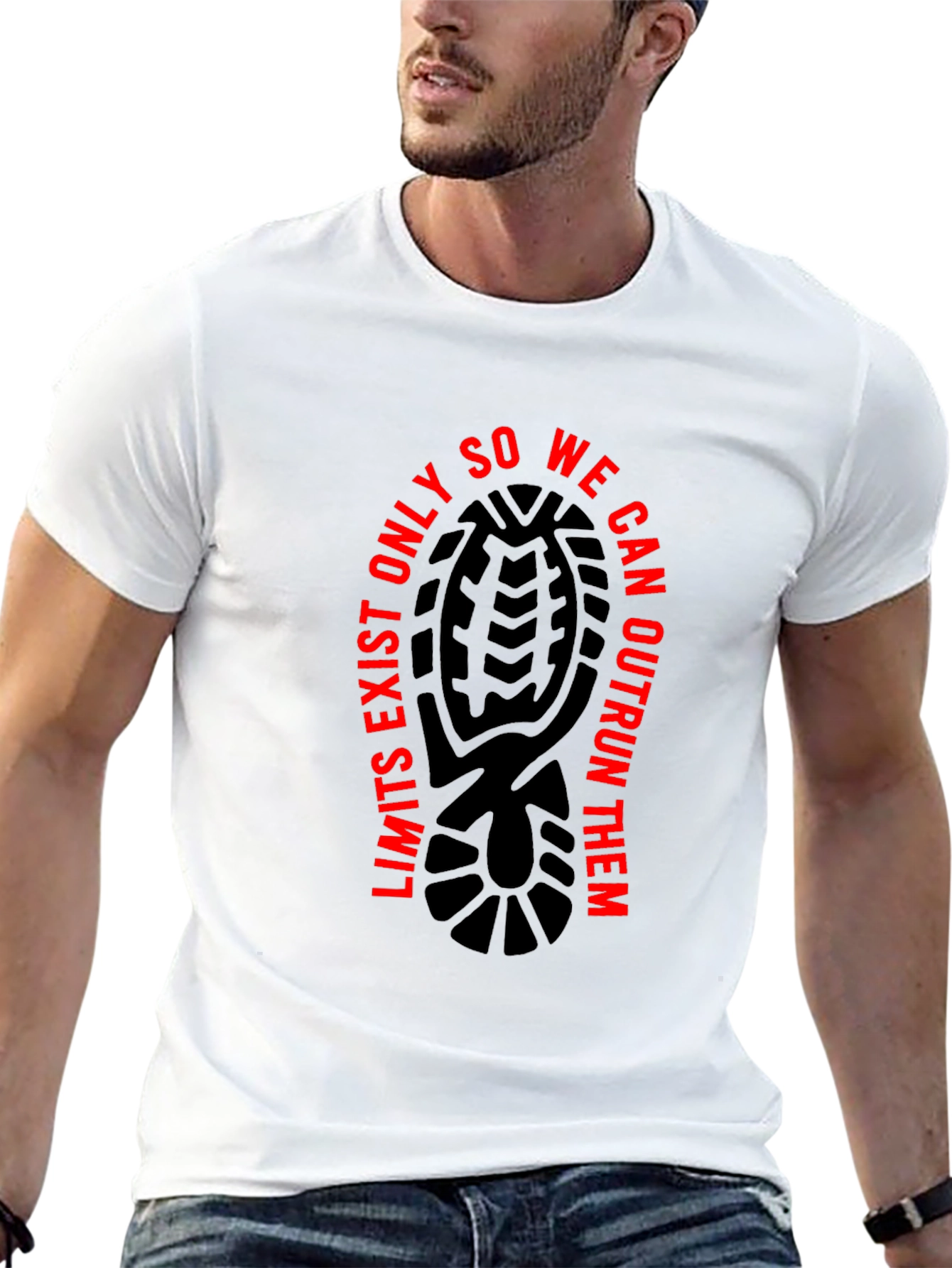 Limits Exist Running Graphic T-Shirt