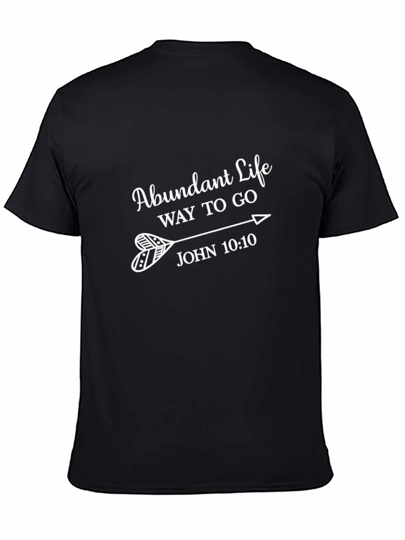 Abundant Life Christian Arrow T-Shirt