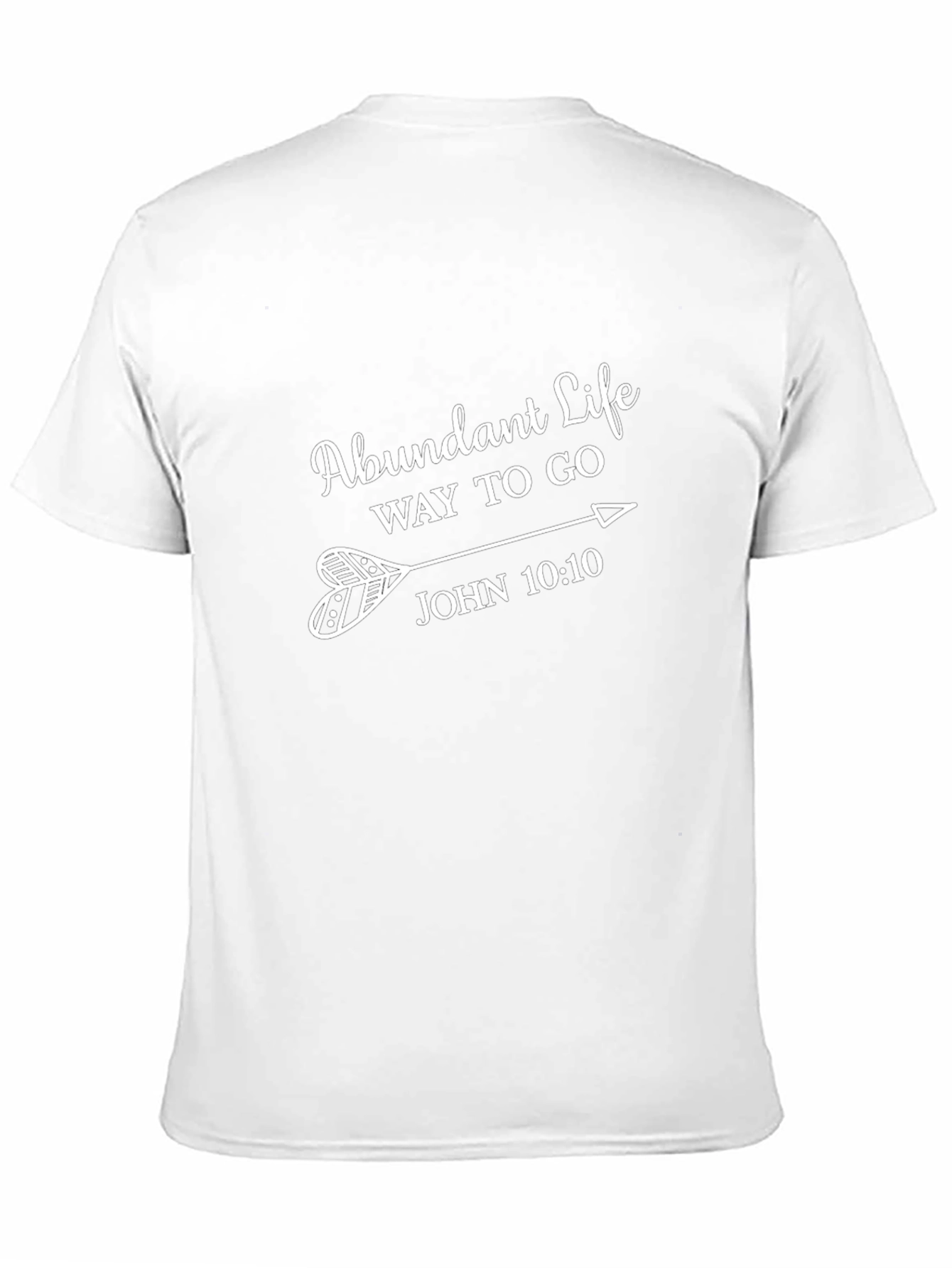 Abundant Life Christian Arrow T-Shirt
