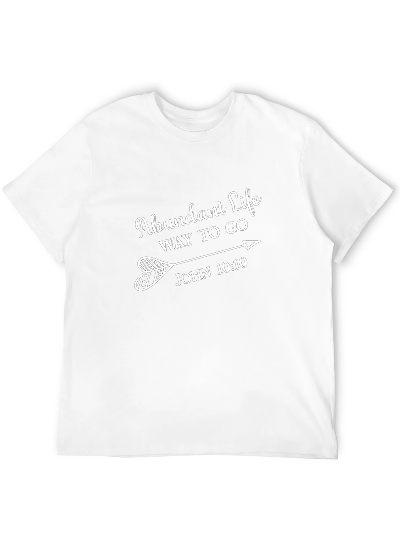 Abundant Life Christian Arrow T-Shirt