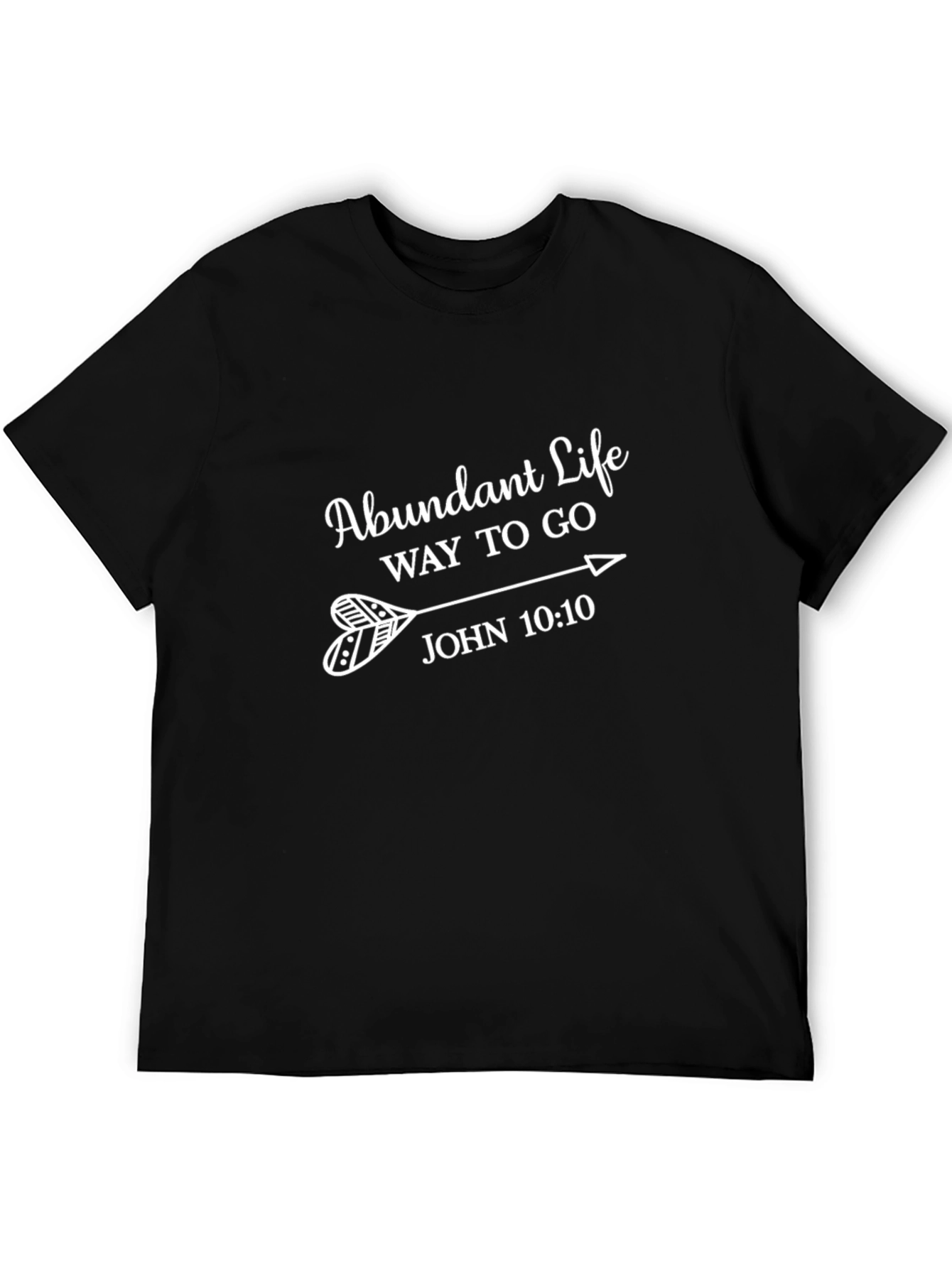 Abundant Life Christian Arrow T-Shirt