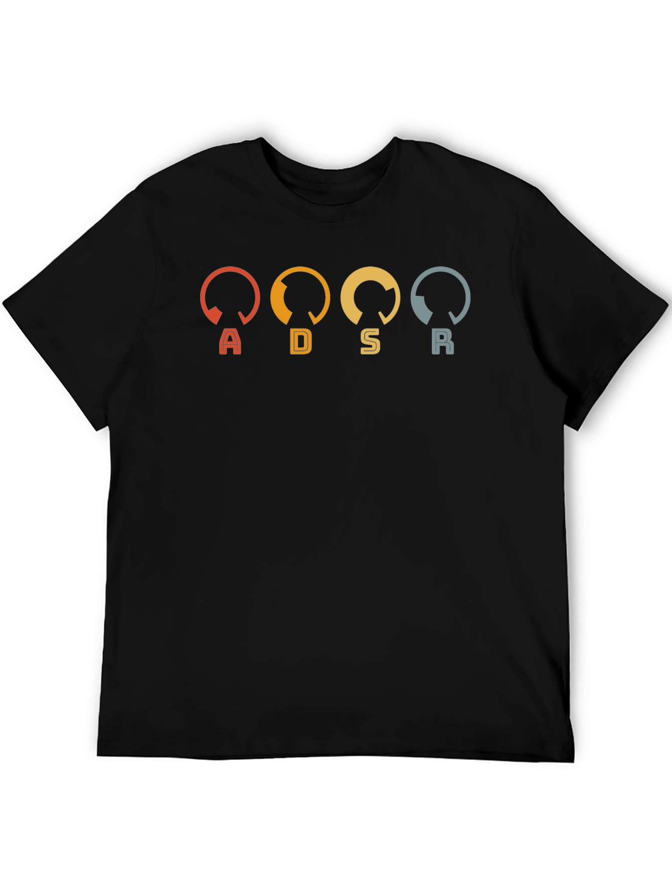 ADSR Graphic Black T-Shirt