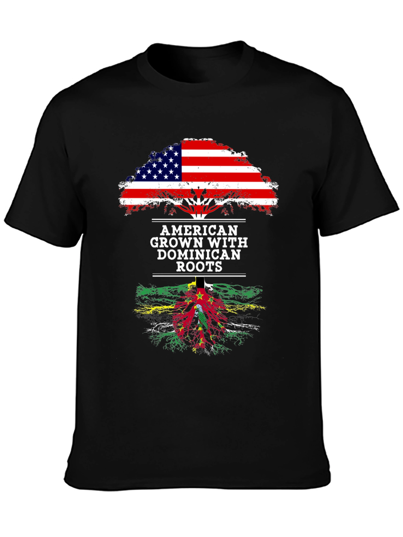 American Grown with Dominican Roots T-Shirt