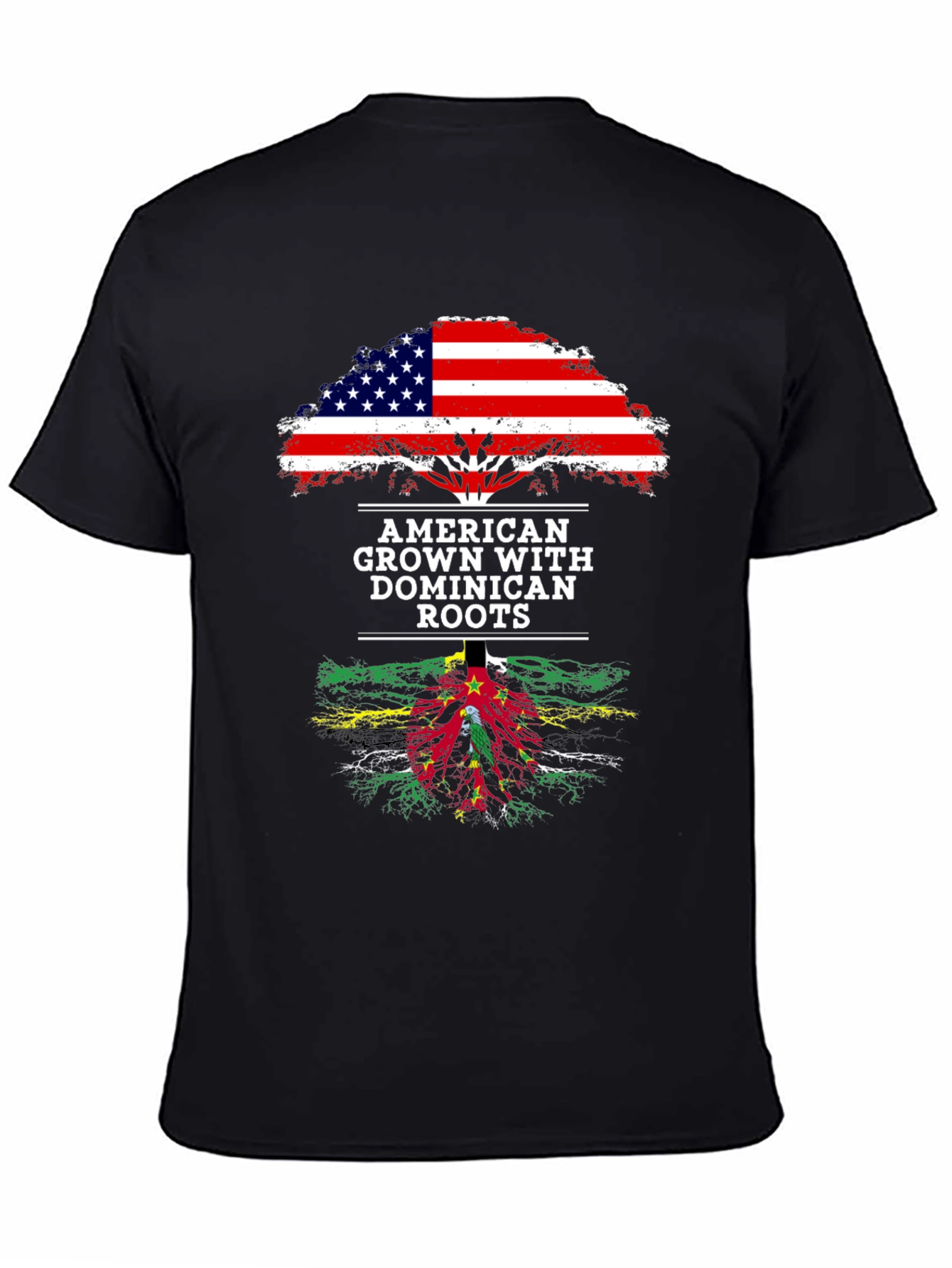 American Grown with Dominican Roots T-Shirt