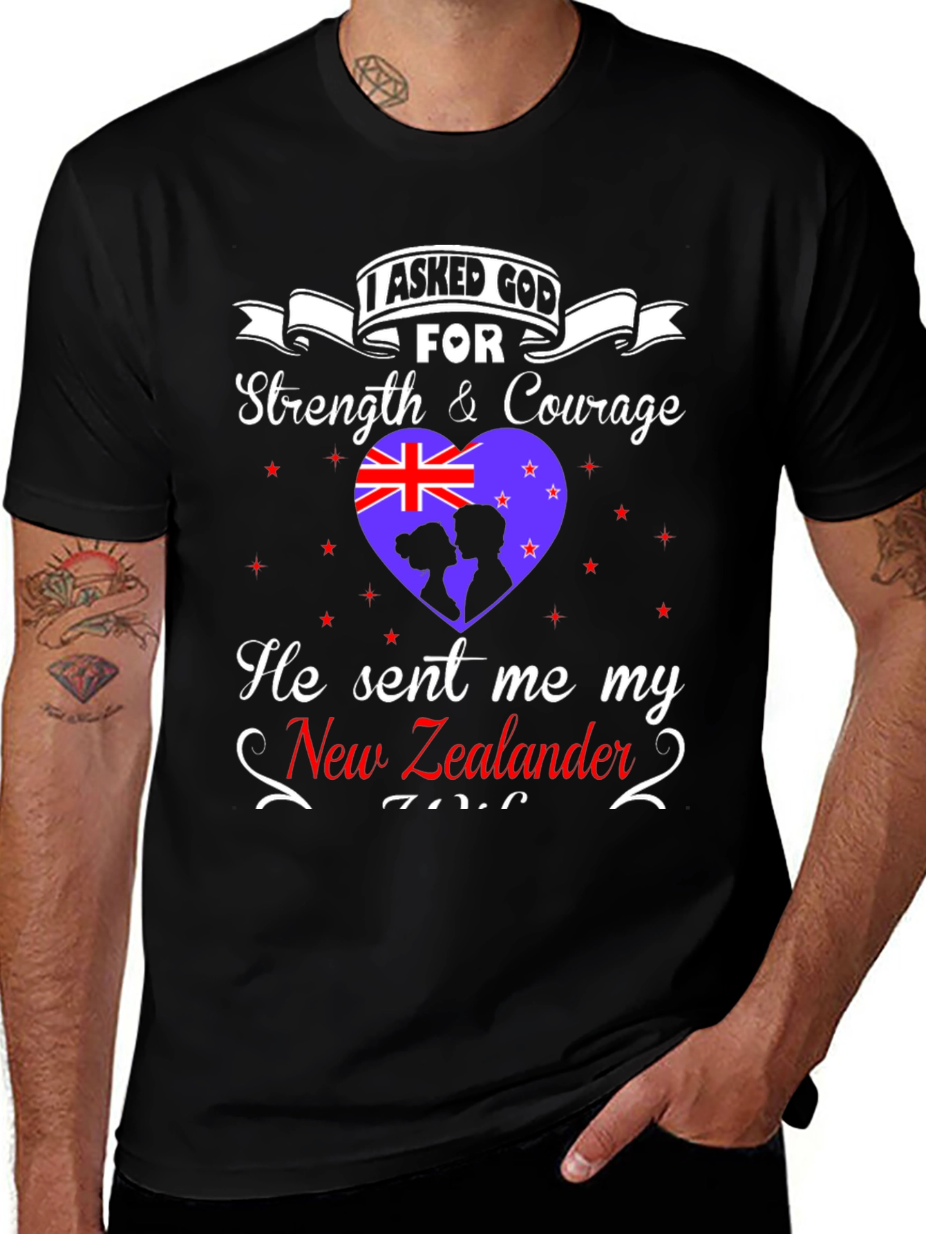 I Asked God For New Zealander T-Shirt