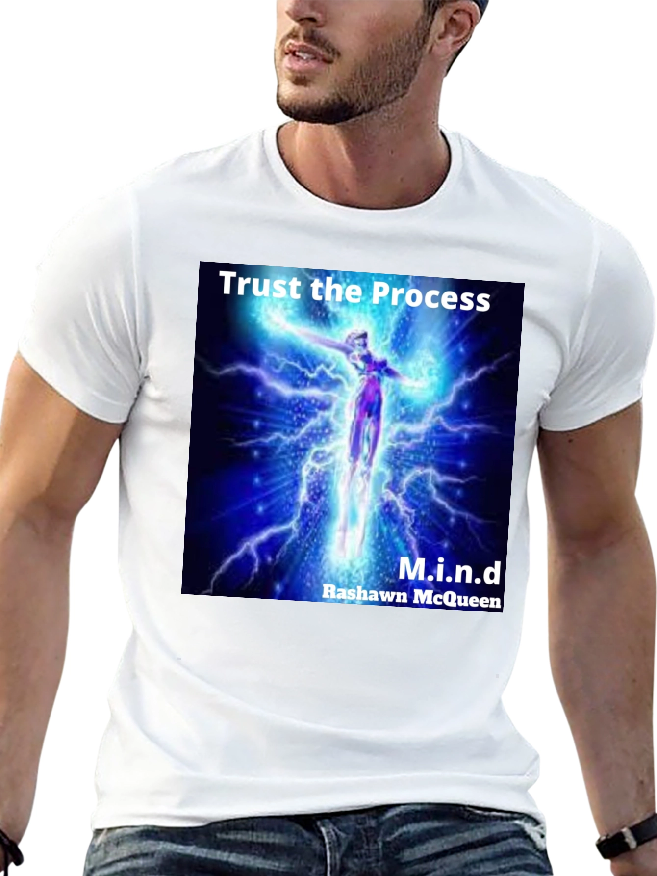 Trust the Process Graphic Black Tee