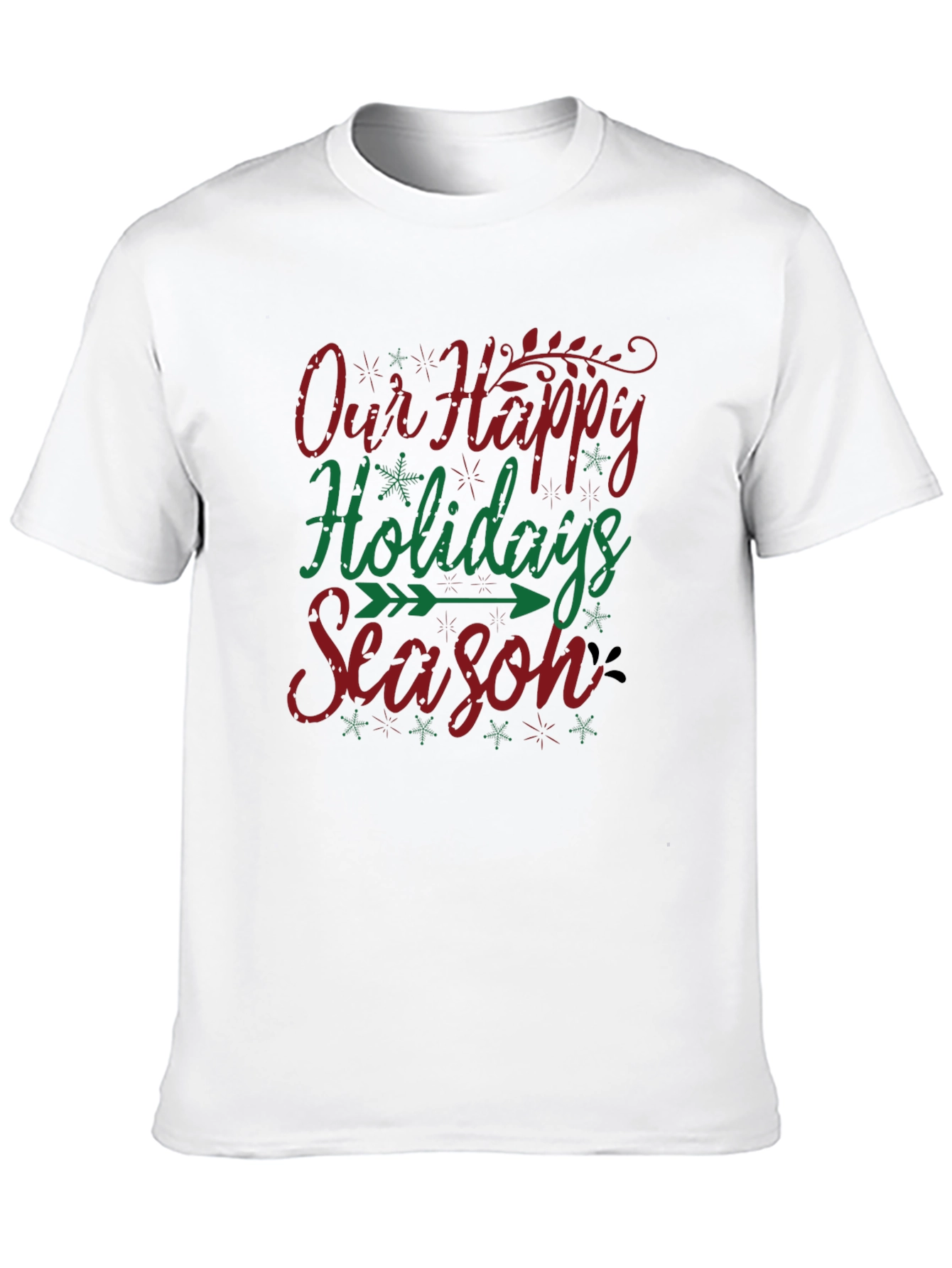 Happy Holidays Season T-Shirt Festive Holiday Apparel